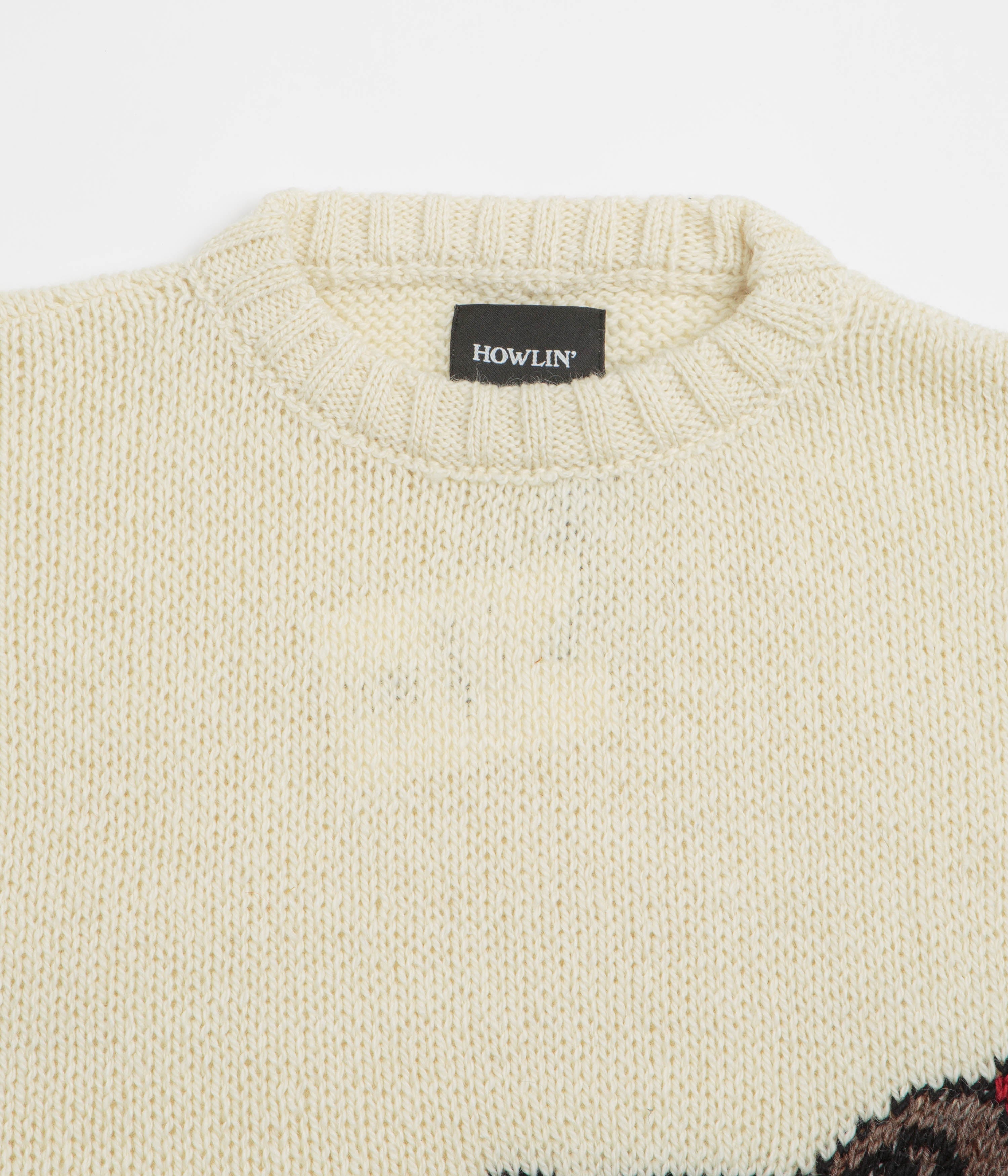 Howlin' Pull Up To The Bumper Sweatshirt - Ecru