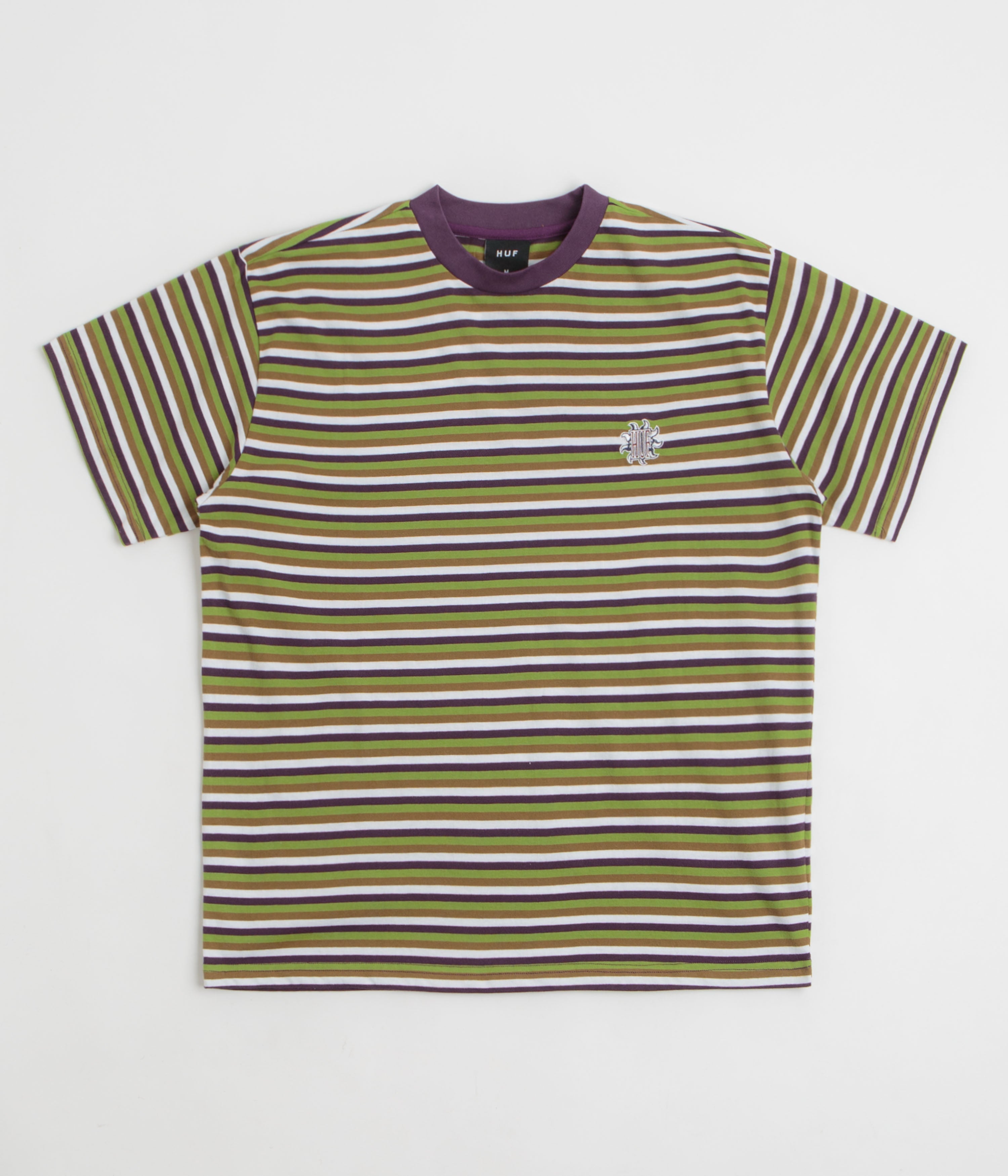 HUF Apollo Striped T-Shirt - Green
