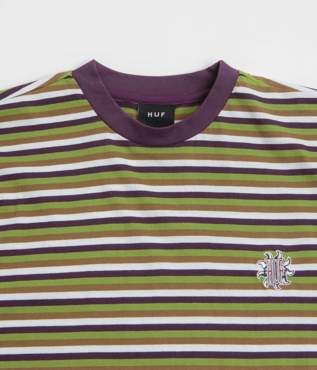 HUF Apollo Striped T-Shirt - Green