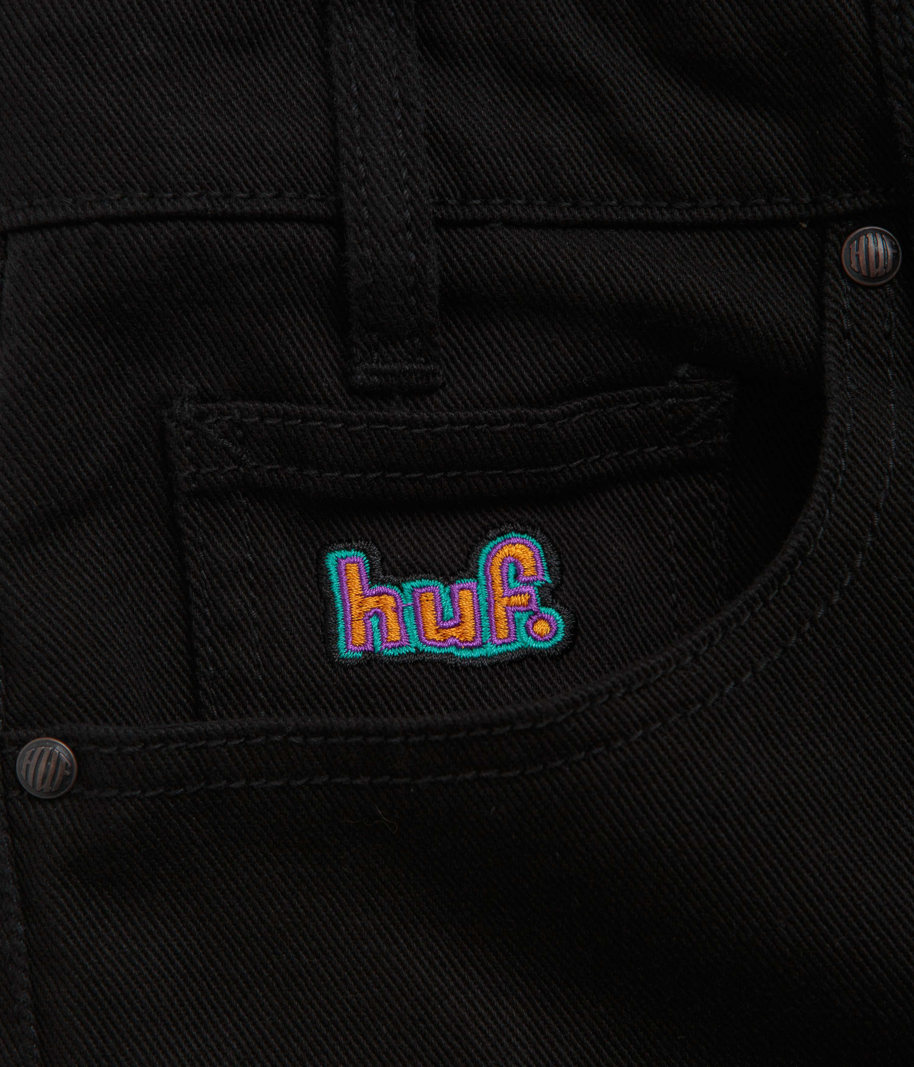 HUF Cromer Jeans - Black / Copper