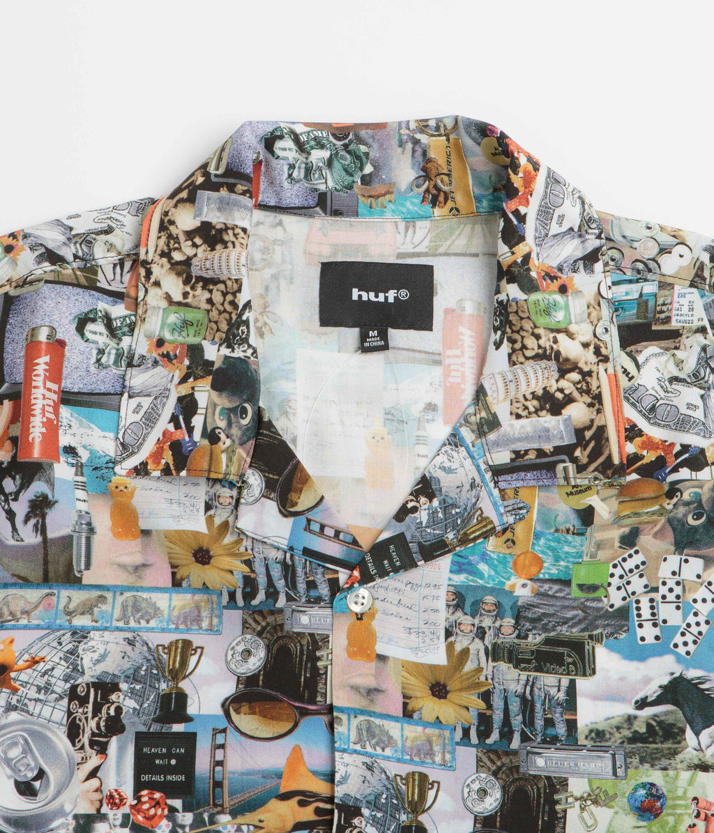 HUF From The Road Short Sleeve Shirt - Multi
