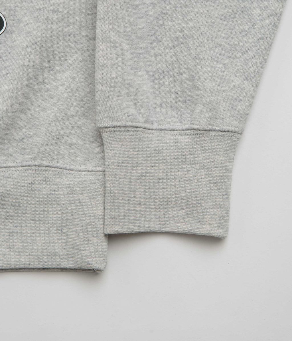HUF Greddy Showcase Crewneck Sweatshirt - Heather Grey