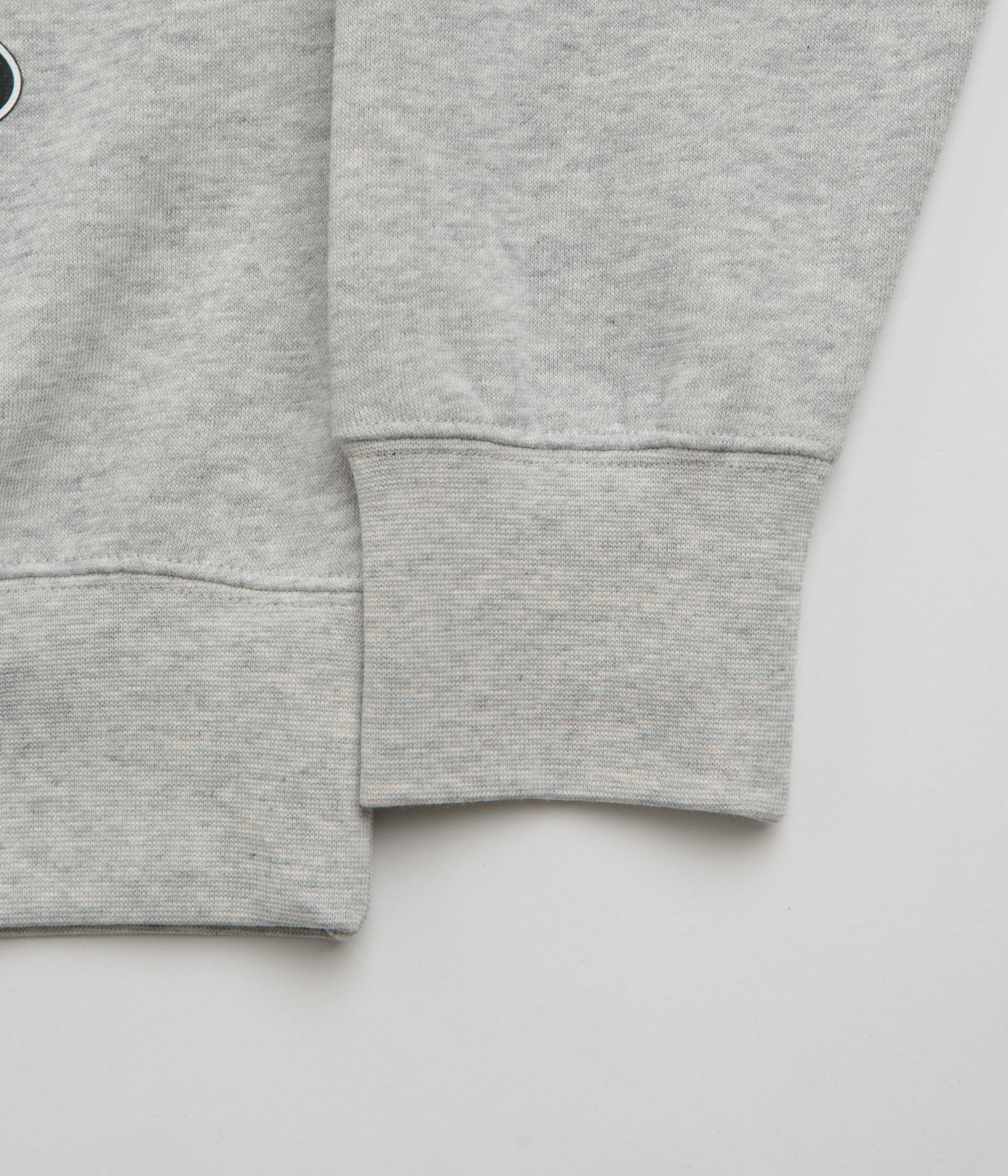 HUF Greddy Showcase Crewneck Sweatshirt - Heather Grey