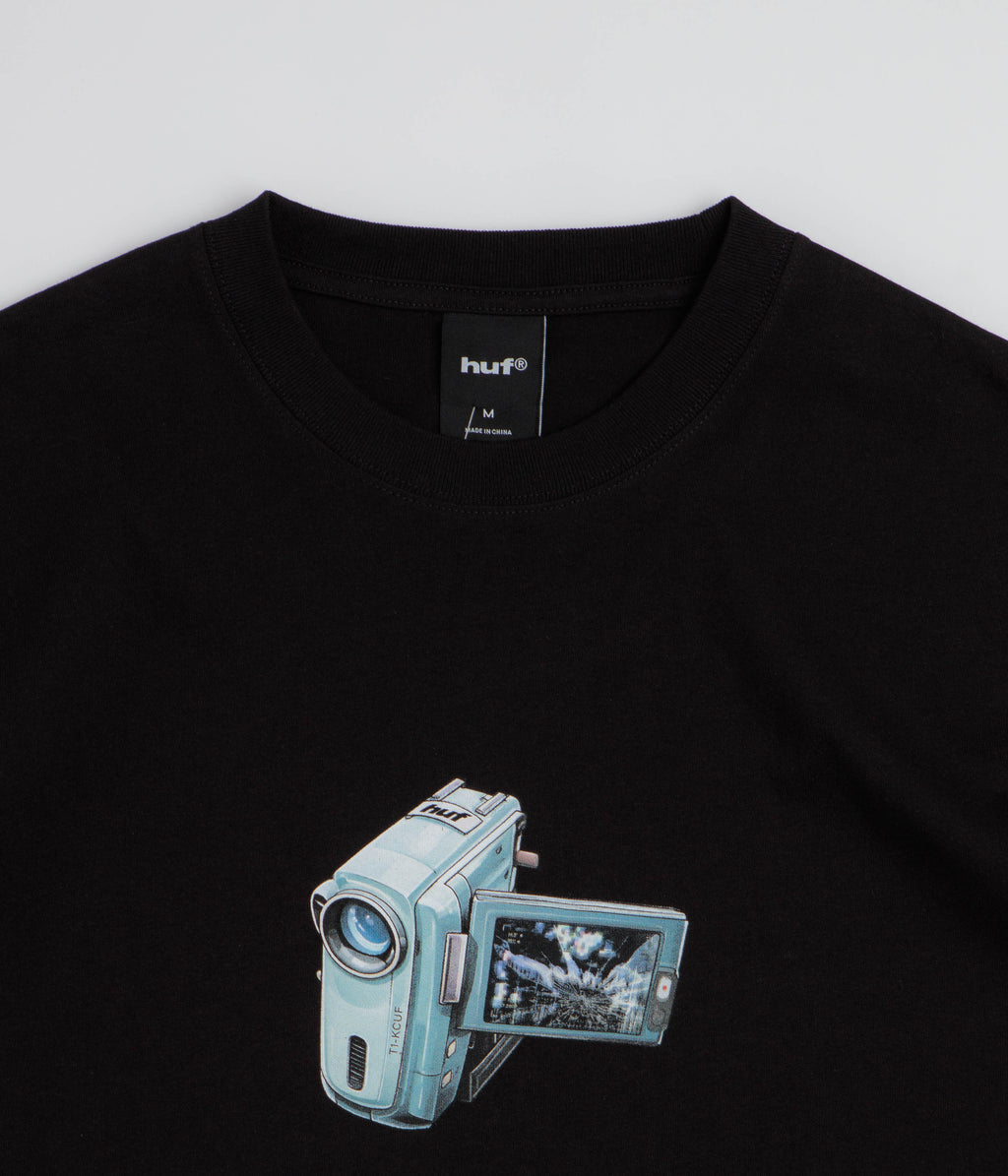 HUF H Cam T-Shirt - Black