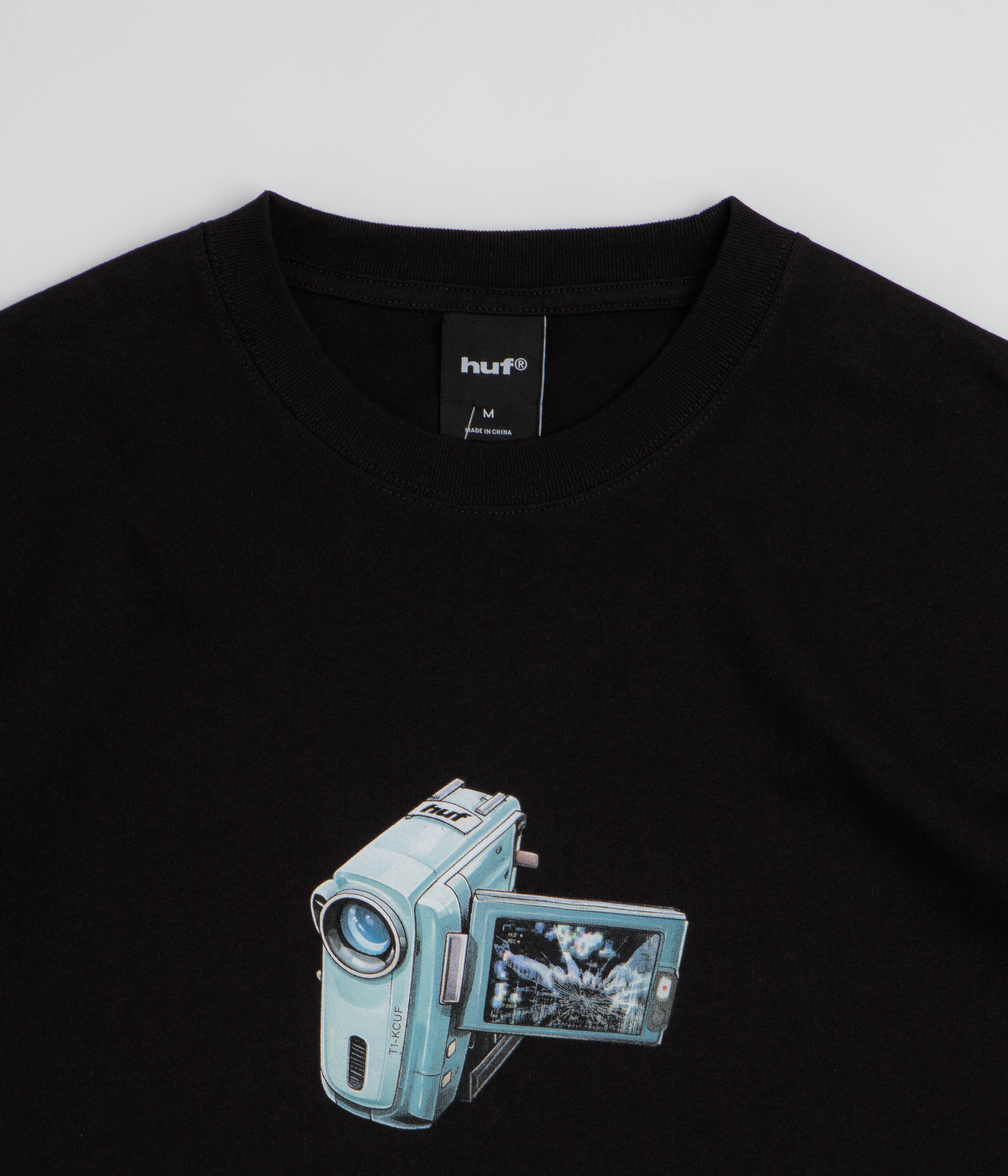 HUF H Cam T-Shirt - Black