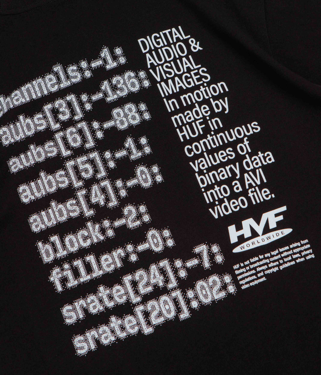 HUF H Cam T-Shirt - Black