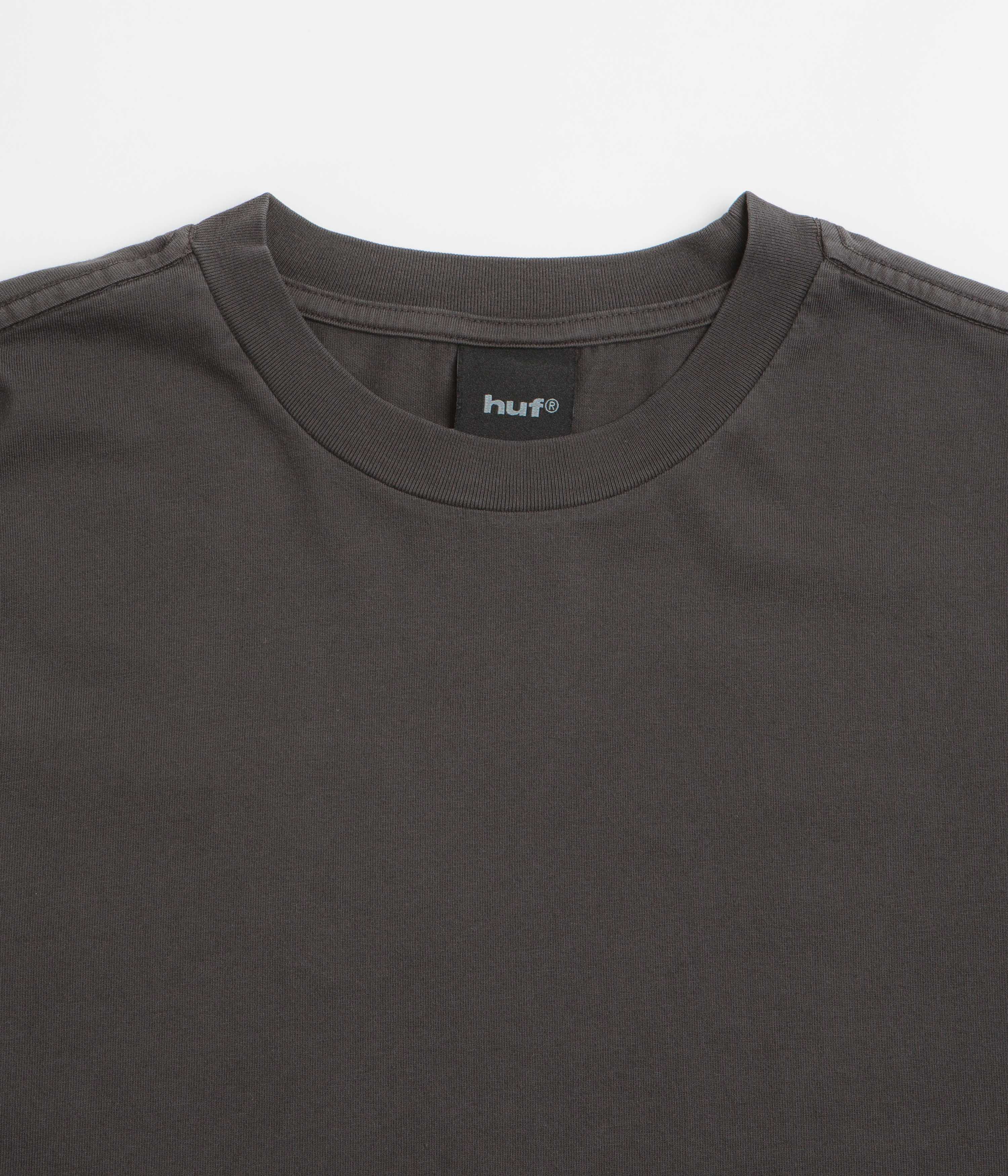 HUF Leon Double Layer Long Sleeve T-Shirt - Vintage Black