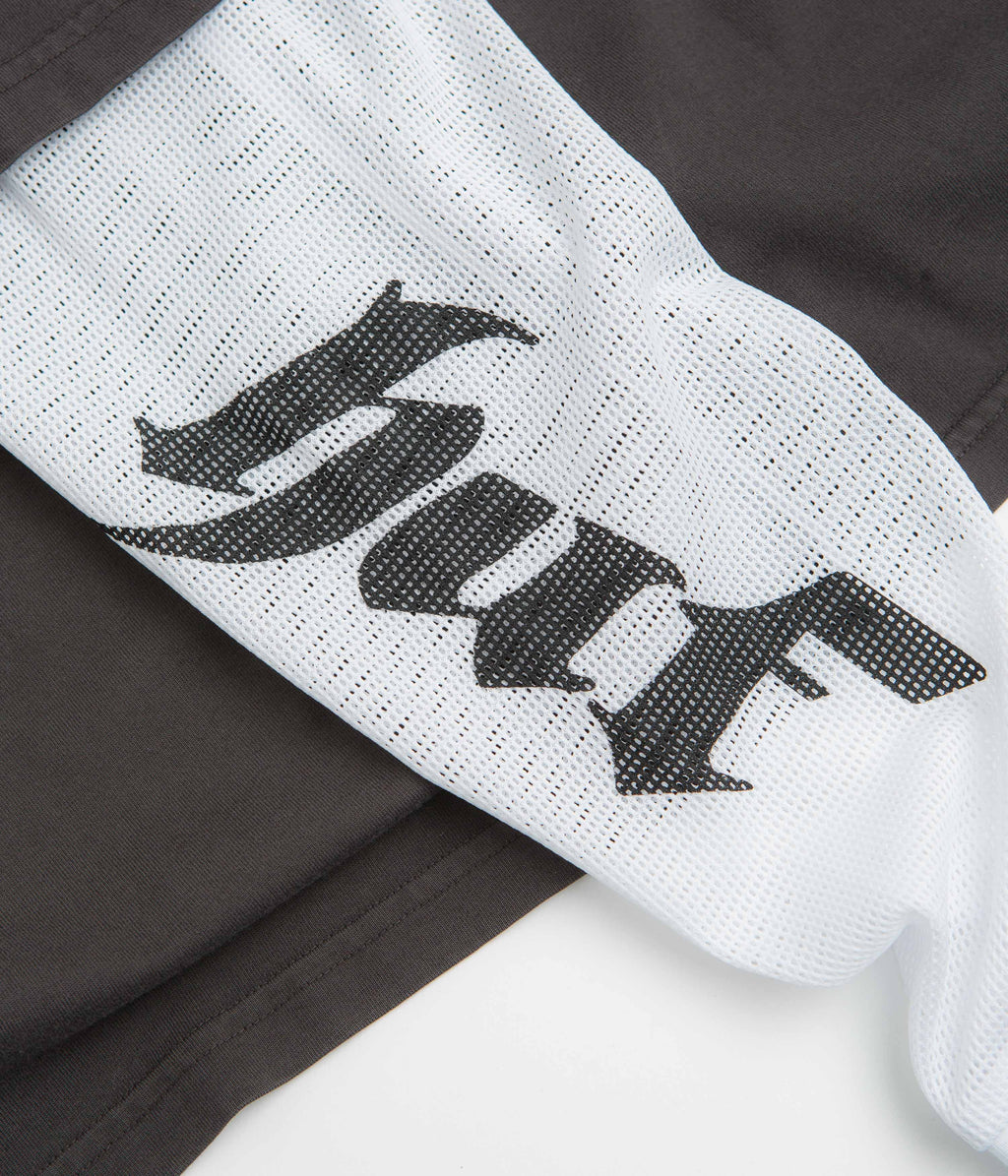 HUF Leon Double Layer Long Sleeve T-Shirt - Vintage Black