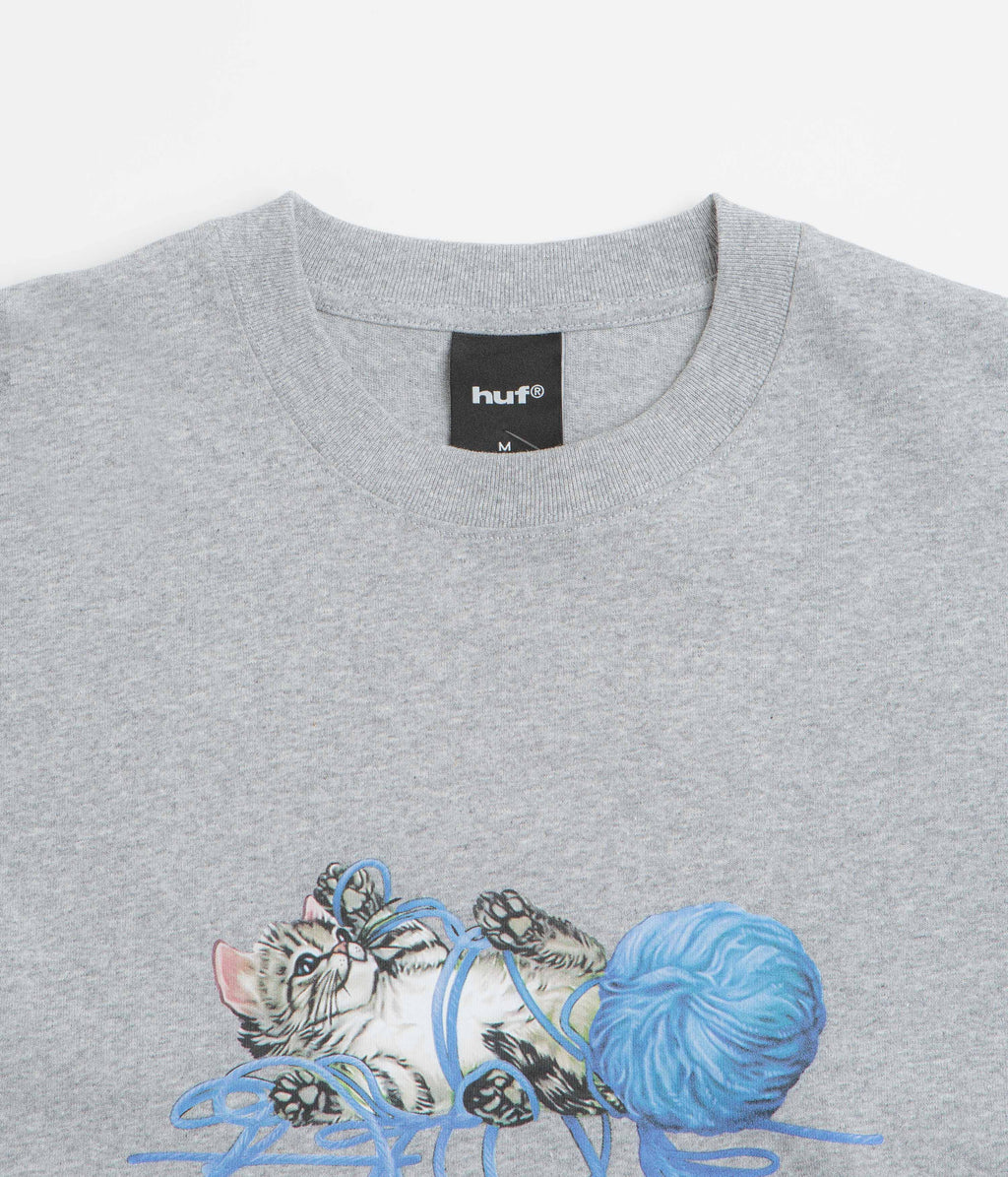 HUF Paws T-Shirt - Heather Grey