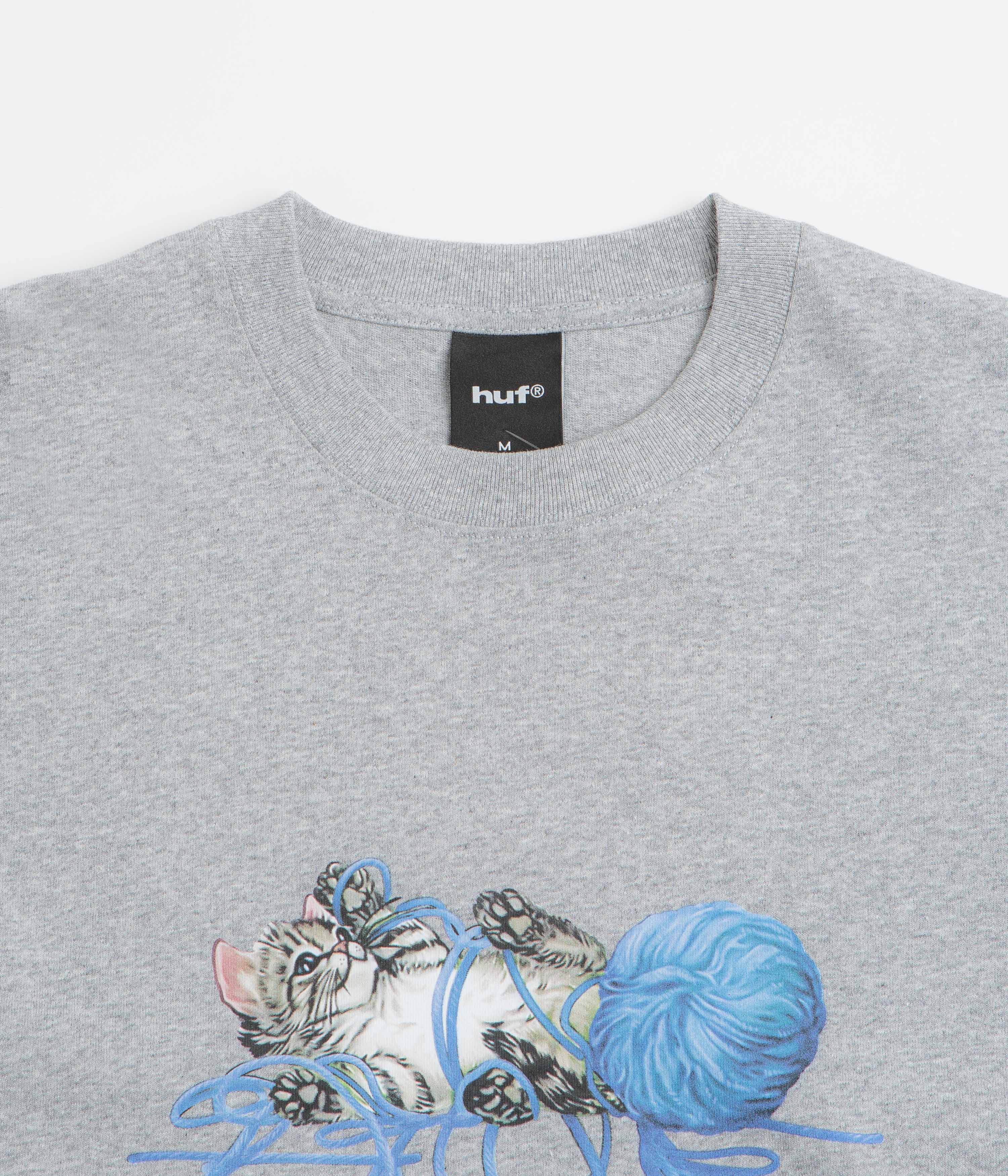 HUF Paws T-Shirt - Heather Grey