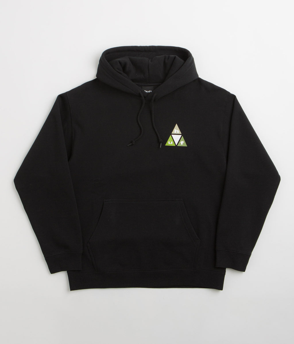 HUF Prism Triple Triangle Hoodie - Black