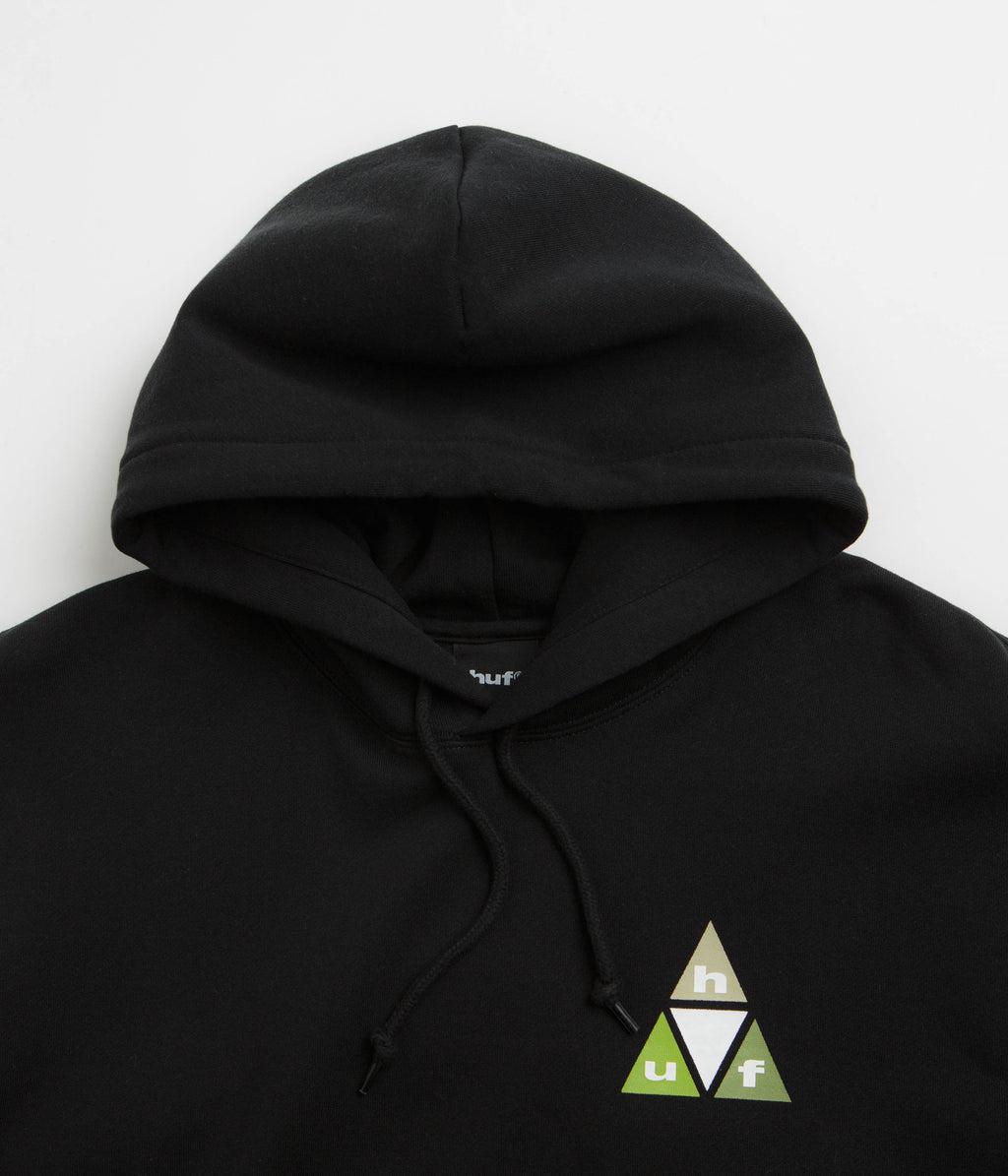 HUF Prism Triple Triangle Hoodie - Black