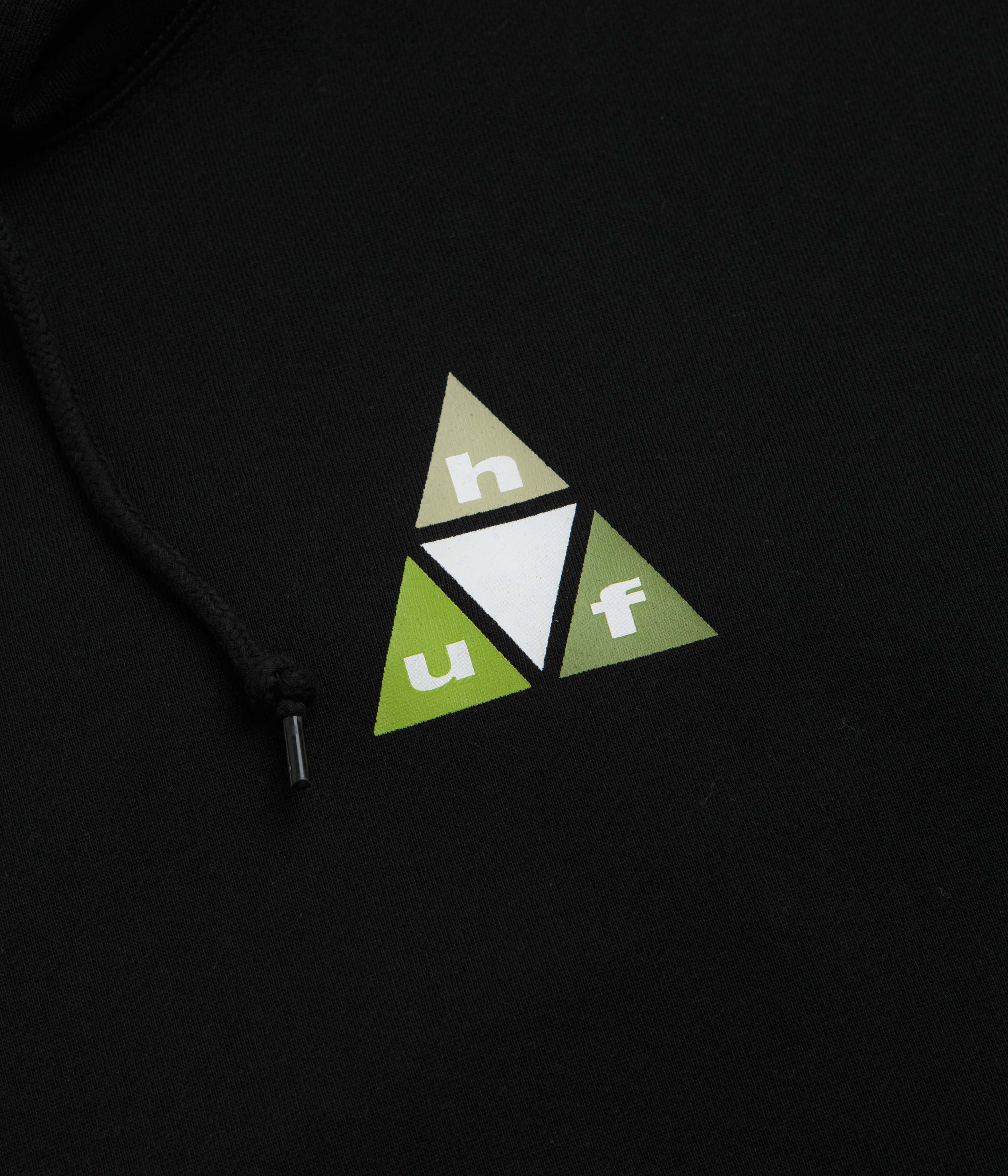 HUF Prism Triple Triangle Hoodie - Black