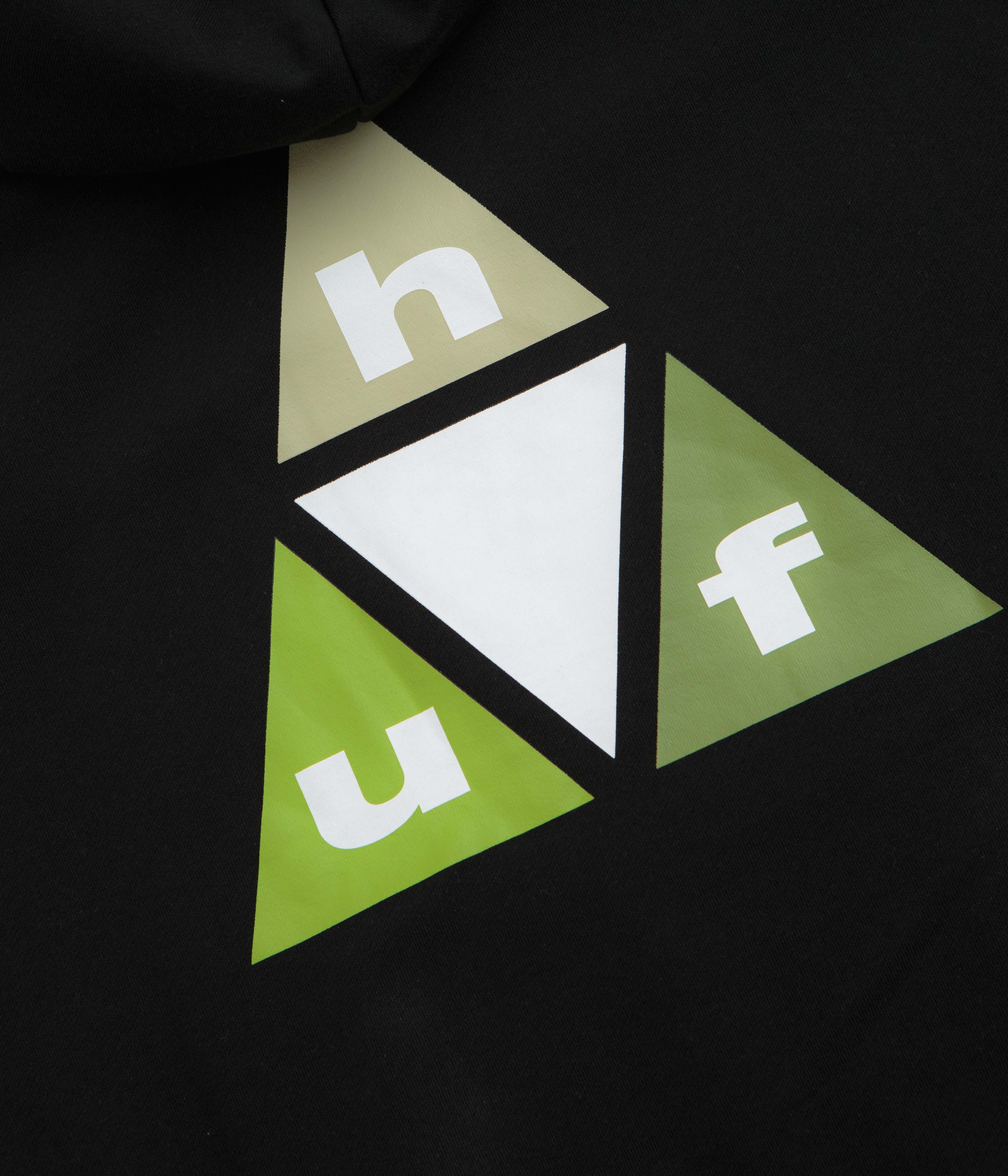 HUF Prism Triple Triangle Hoodie - Black
