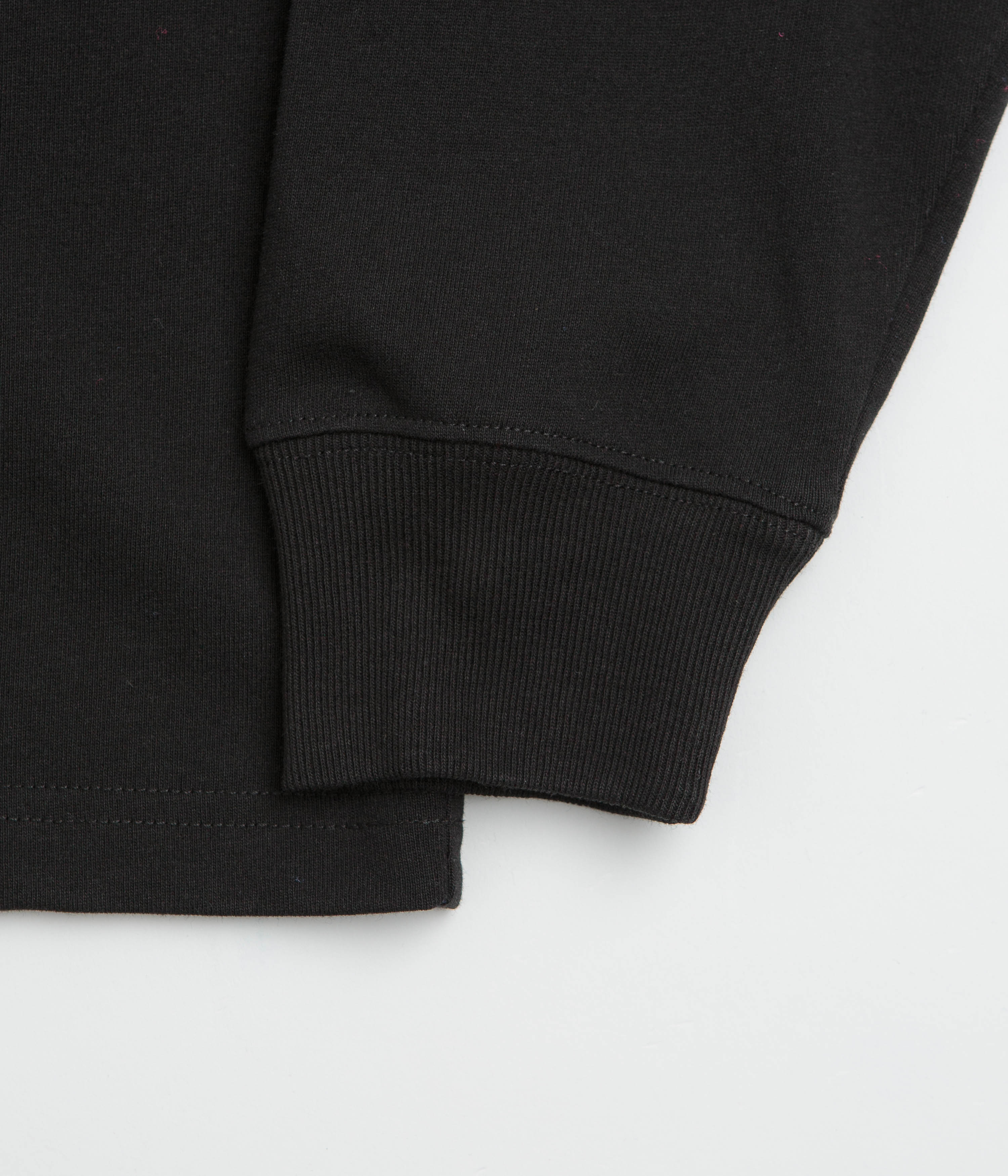 HUF Prism Triple Triangle Long Sleeve T-Shirt - Black / White