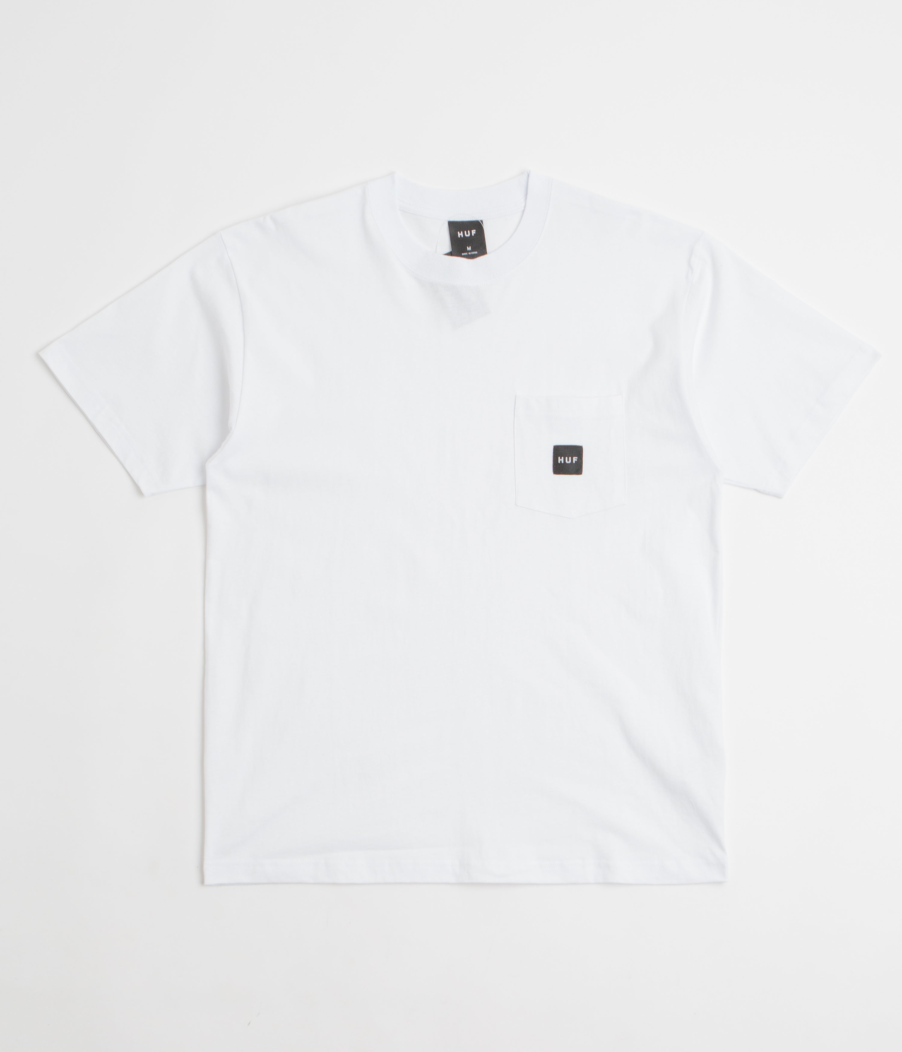 HUF Set Box Logo Pocket T-Shirt - White