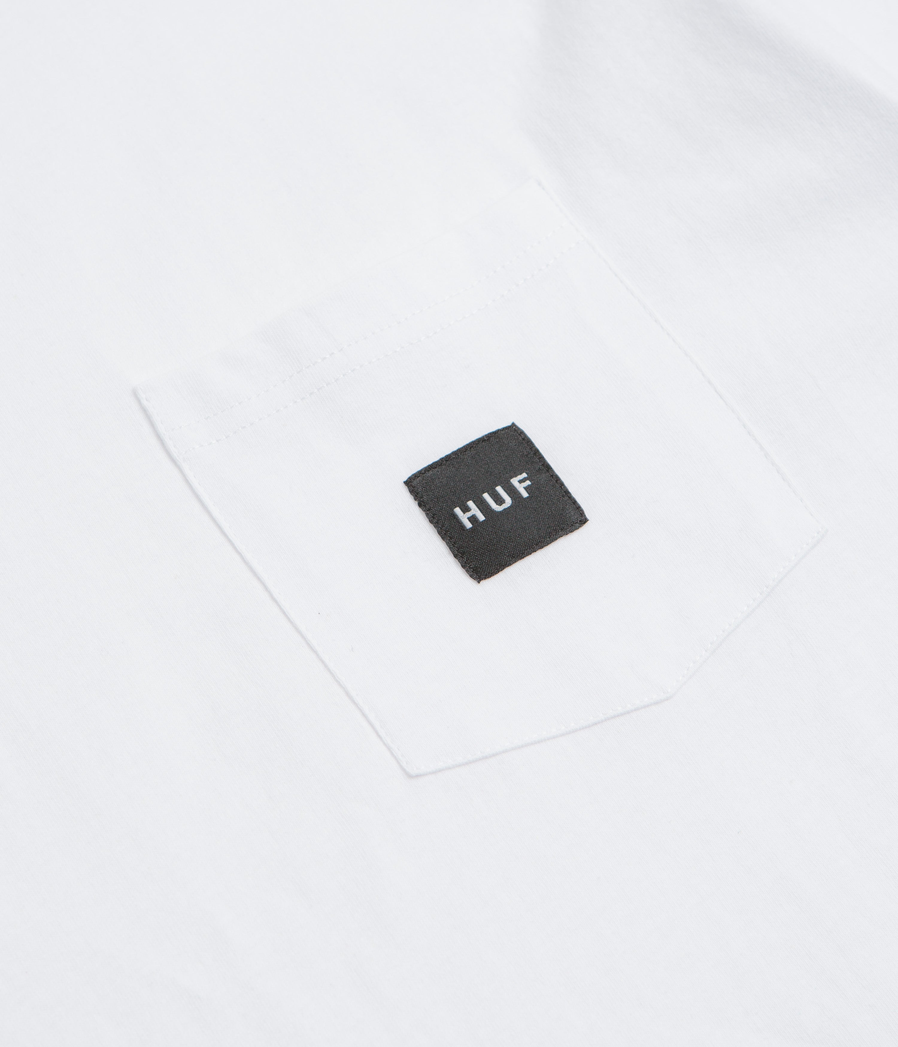 HUF Set Box Logo Pocket T-Shirt - White
