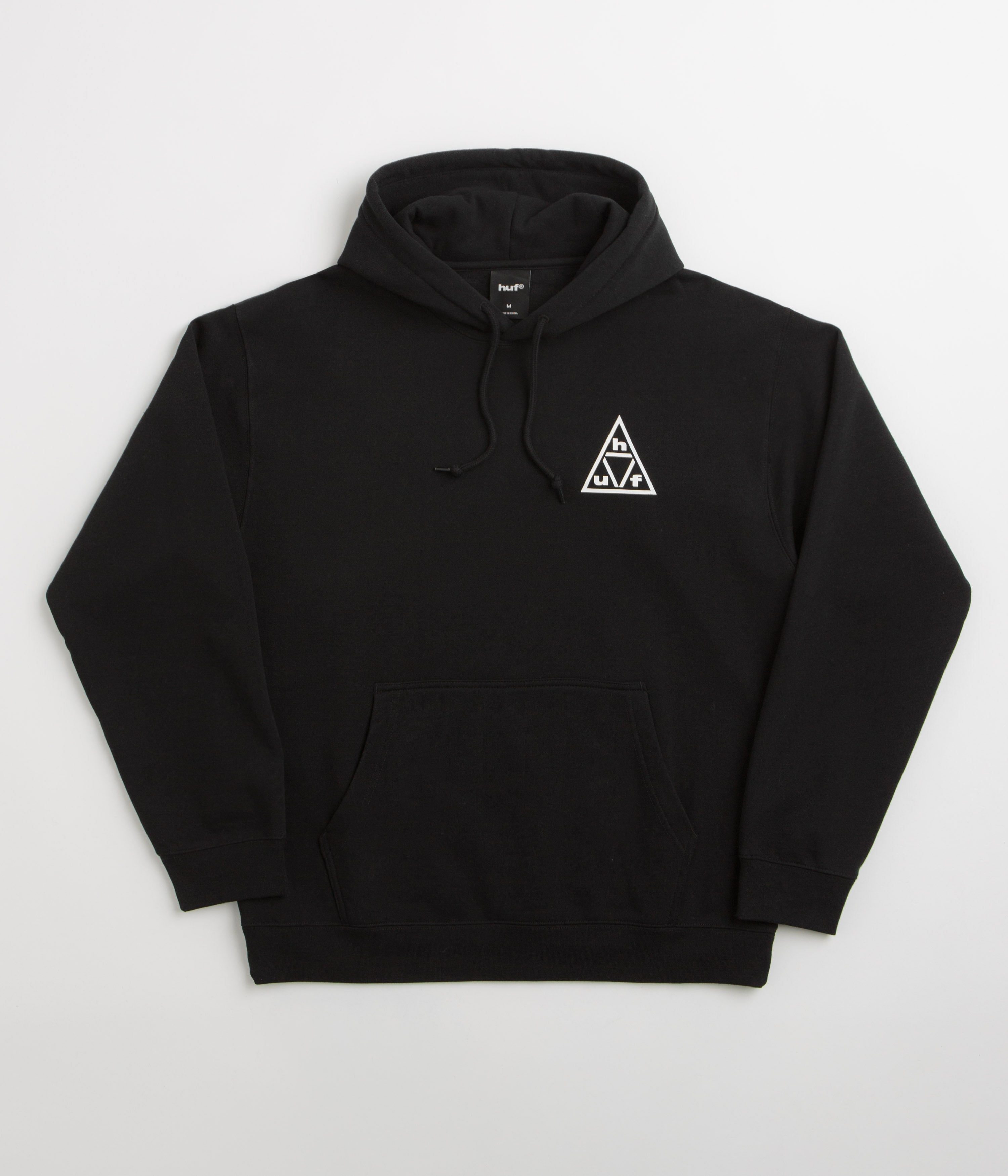 HUF Triple Triangle Hoodie - Black / White