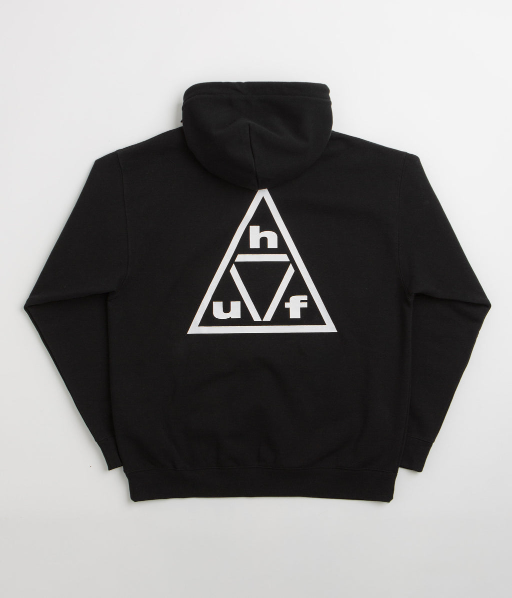 HUF Triple Triangle Hoodie - Black / White