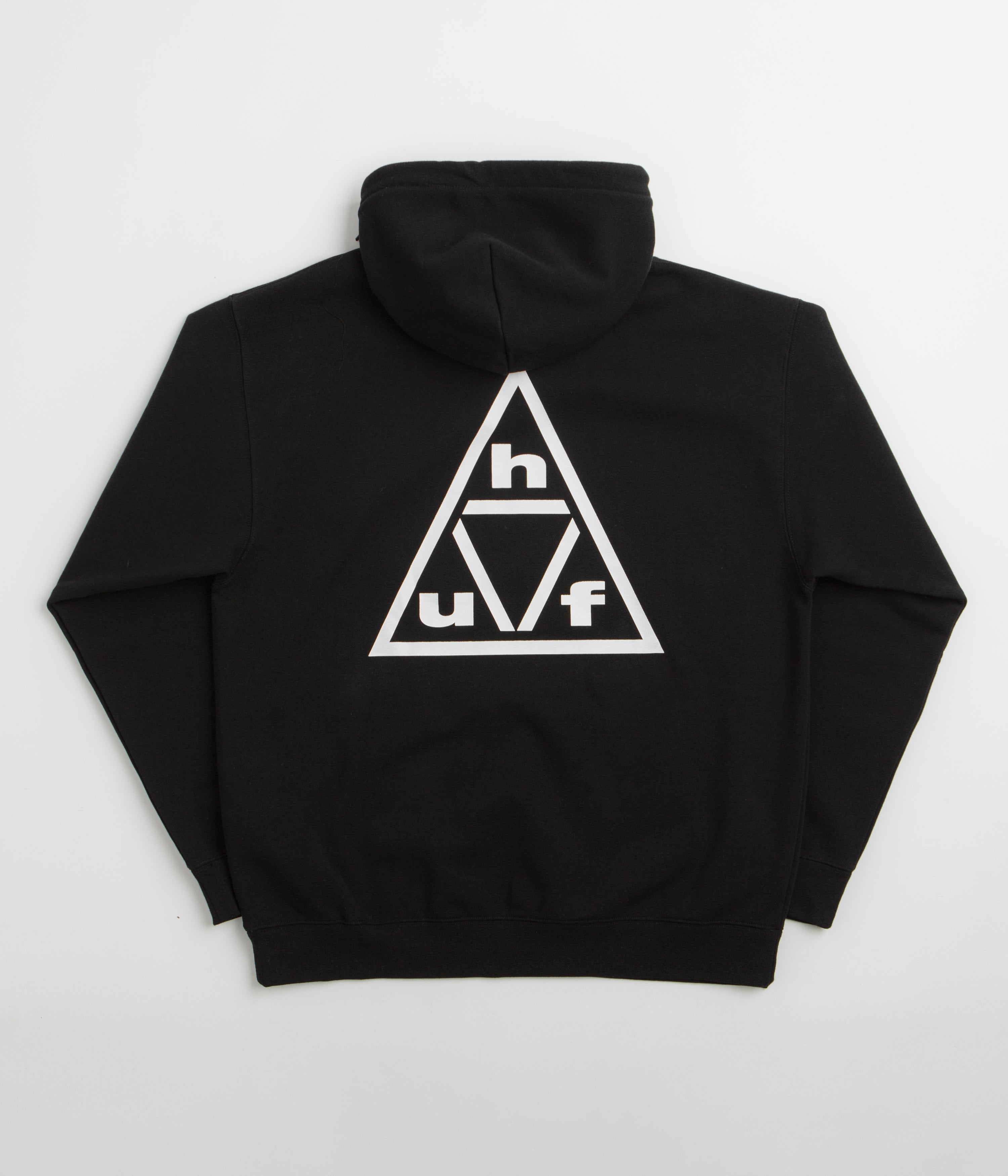 HUF Triple Triangle Hoodie - Black / White
