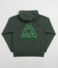 HUF Triple Triangle Hoodie - Forest Green / Green