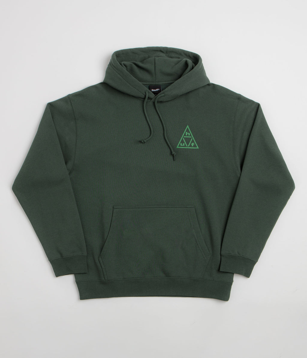 HUF Triple Triangle Hoodie - Forest Green / Green