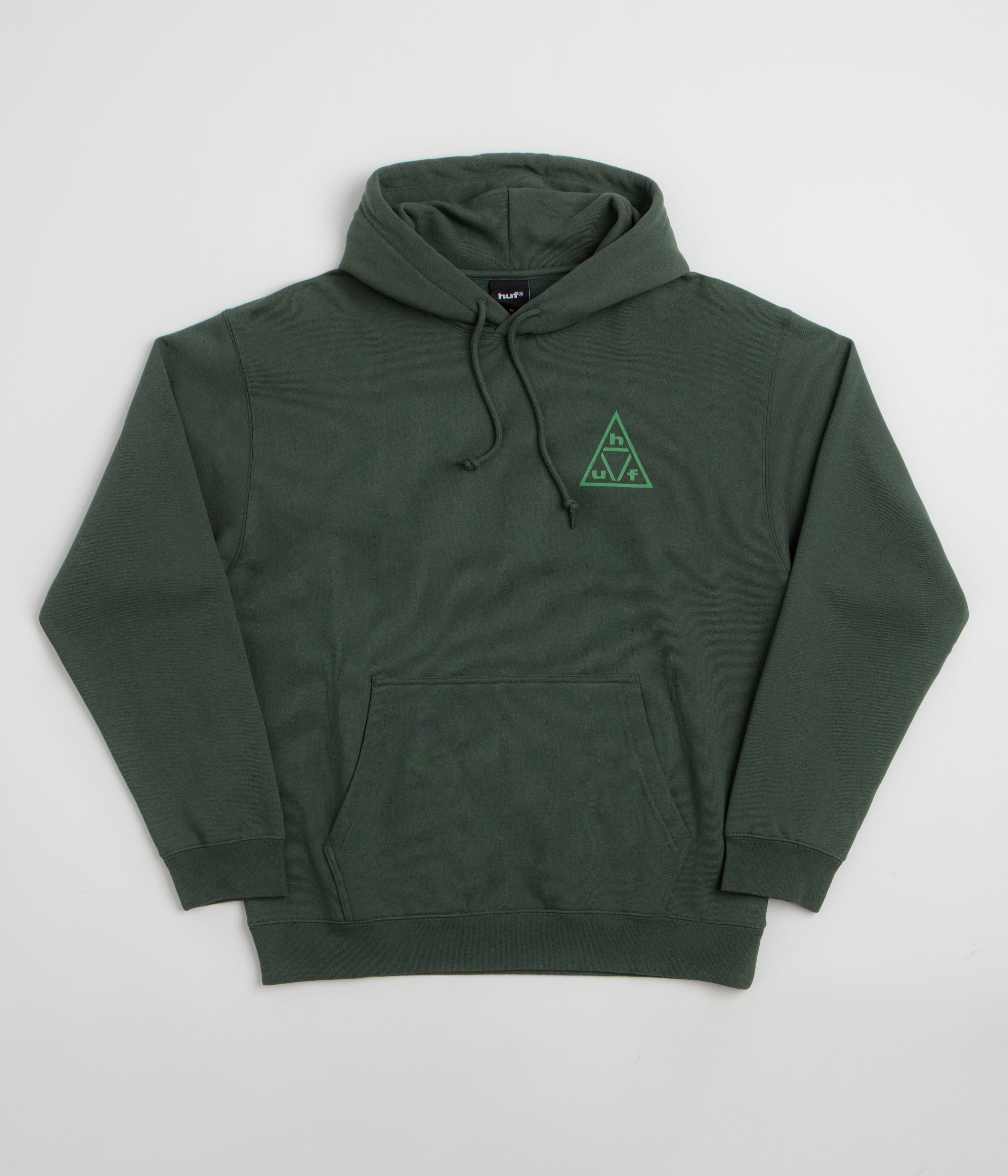 HUF Triple Triangle Hoodie - Forest Green / Green