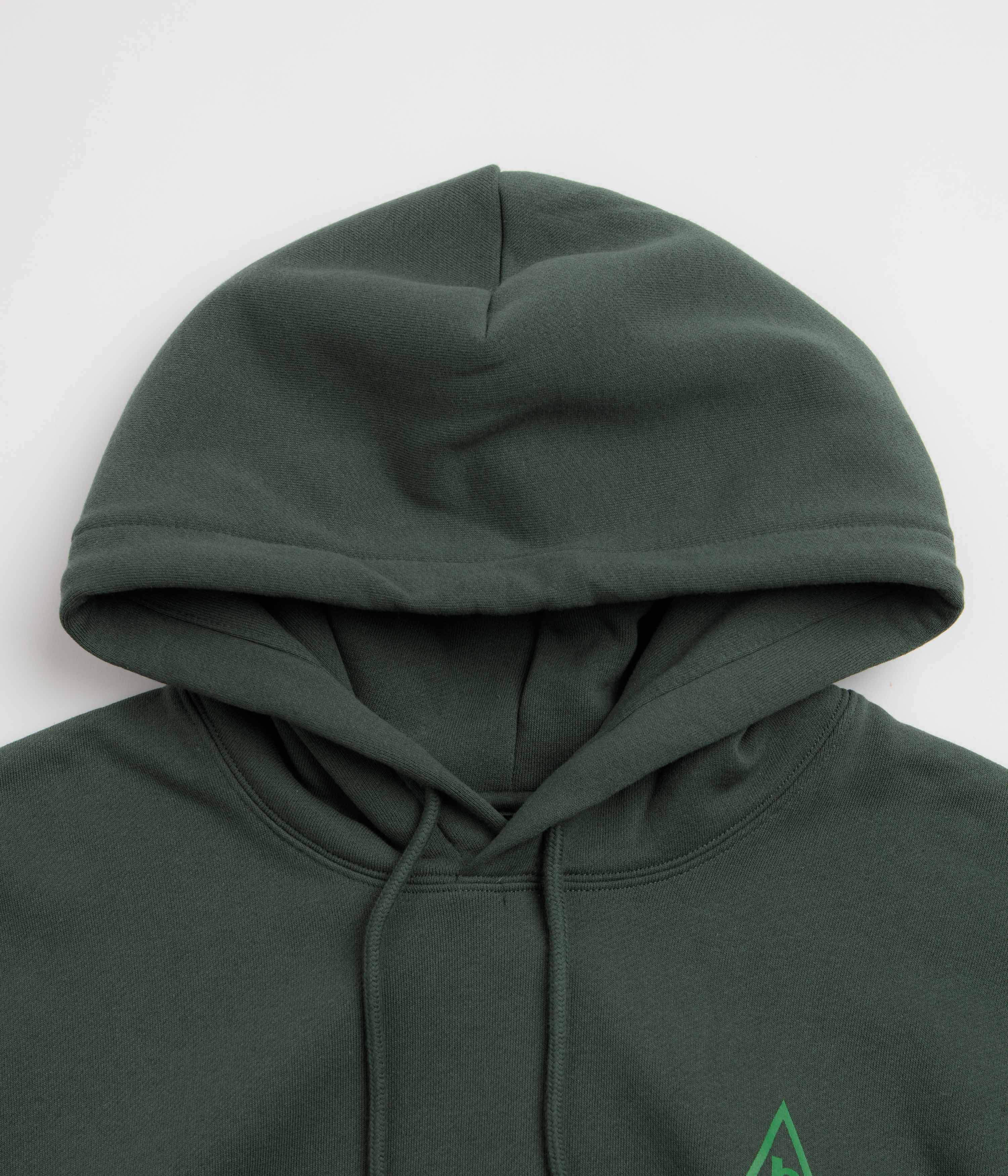 HUF Triple Triangle Hoodie - Forest Green / Green