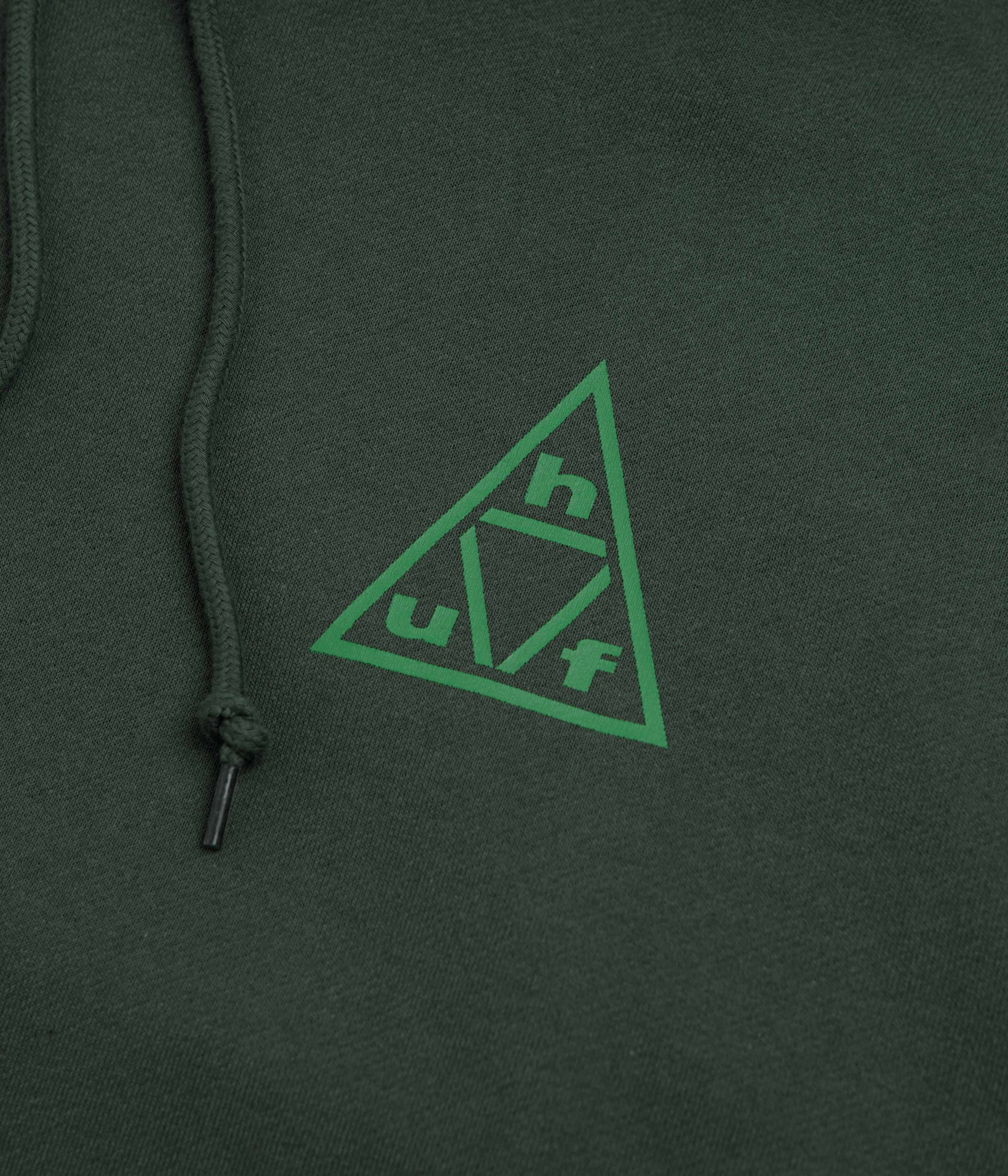 HUF Triple Triangle Hoodie - Forest Green / Green