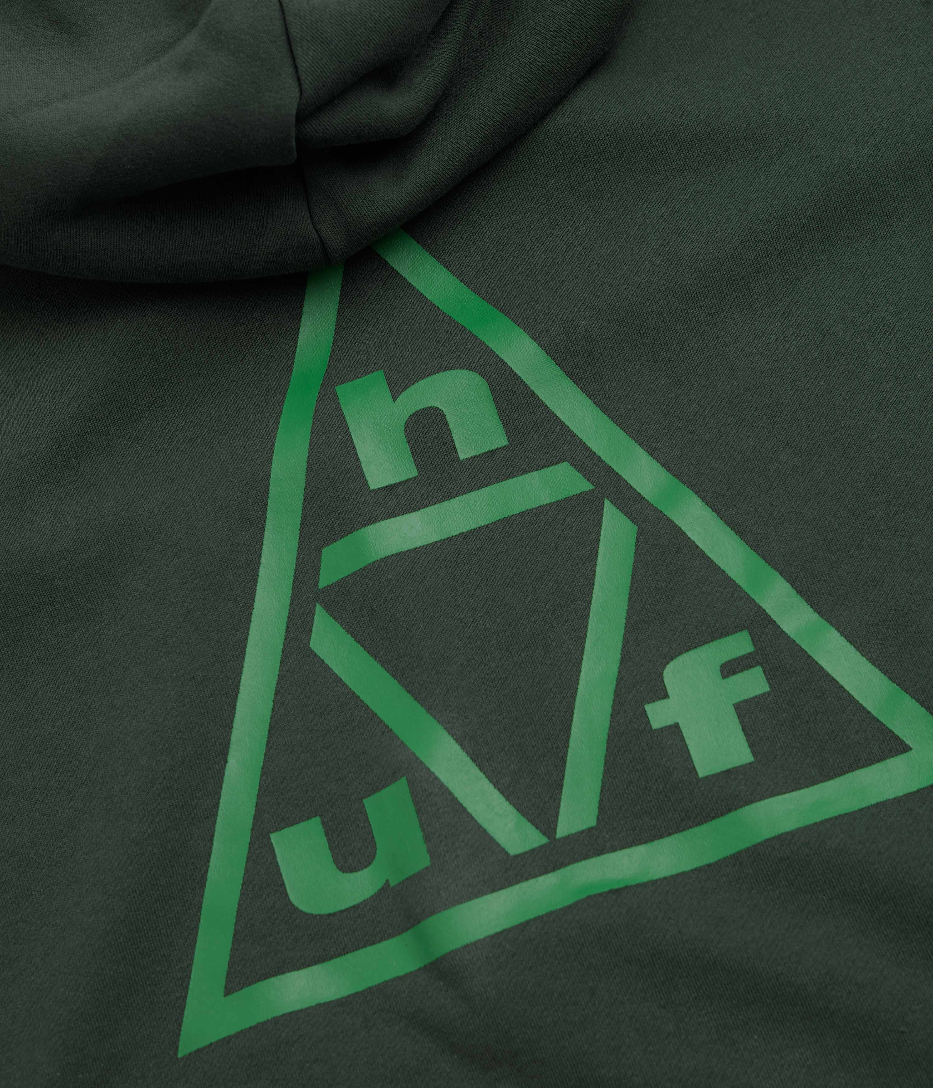 HUF Triple Triangle Hoodie - Forest Green / Green
