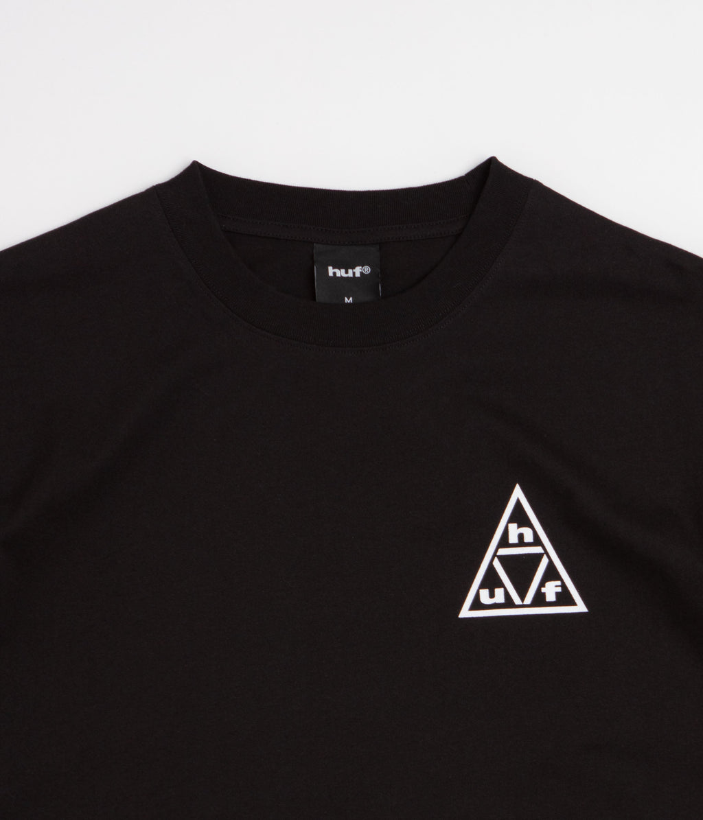 HUF Triple Triangle T-Shirt - Black / White