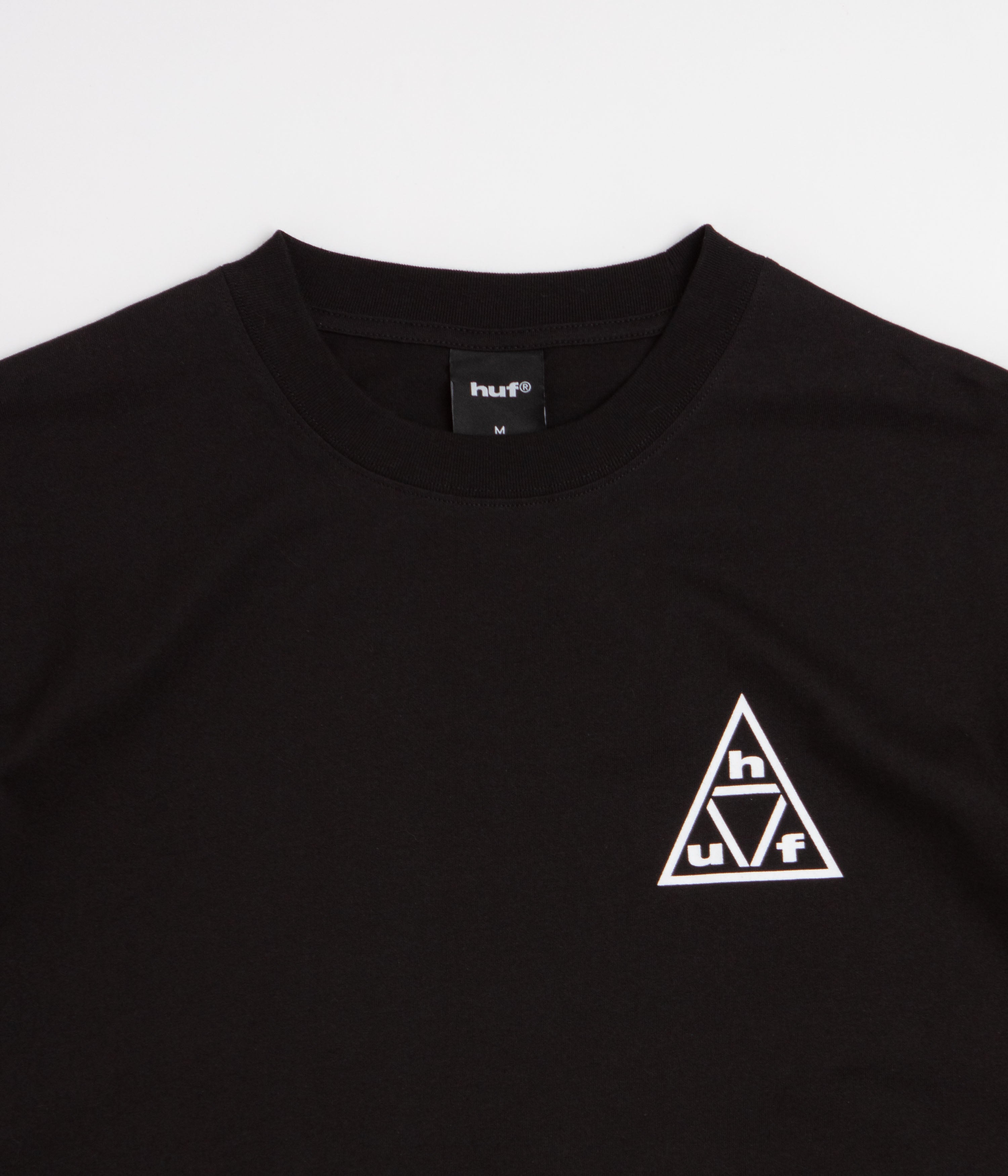 HUF Triple Triangle T-Shirt - Black / White