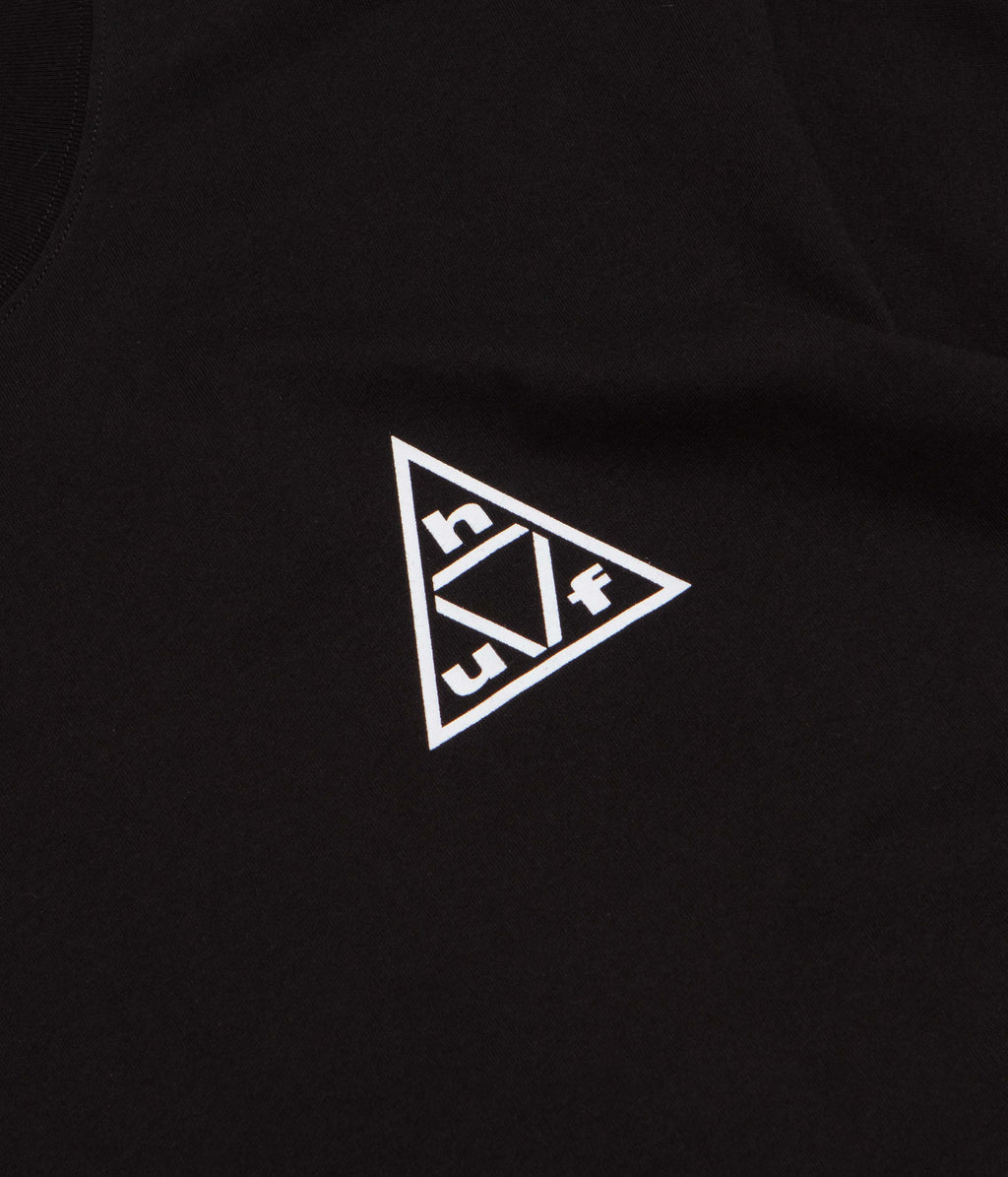 HUF Triple Triangle T-Shirt - Black / White