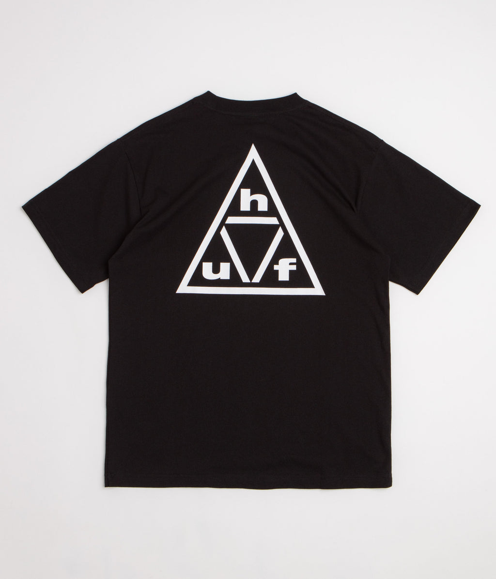 HUF Triple Triangle T-Shirt - Black / White