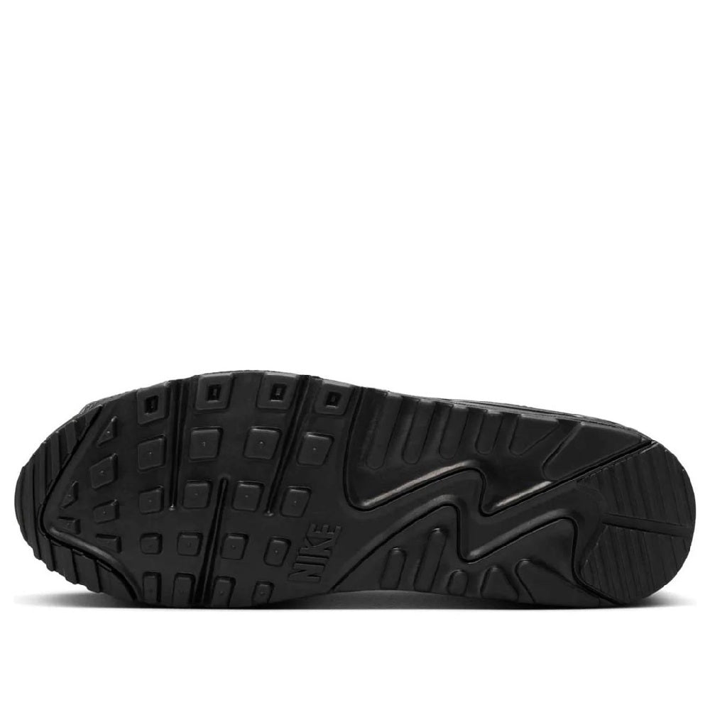 Men's Nike Air Max 90 Black/Black-Safety Orange (IF5446 002)