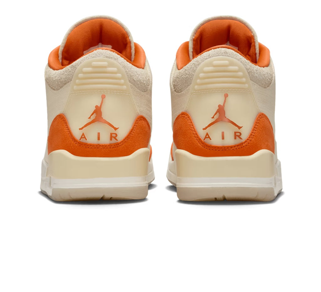 Women's Jordan 3 Retro T Fossil/Starfish-Sail (IH7694 200)