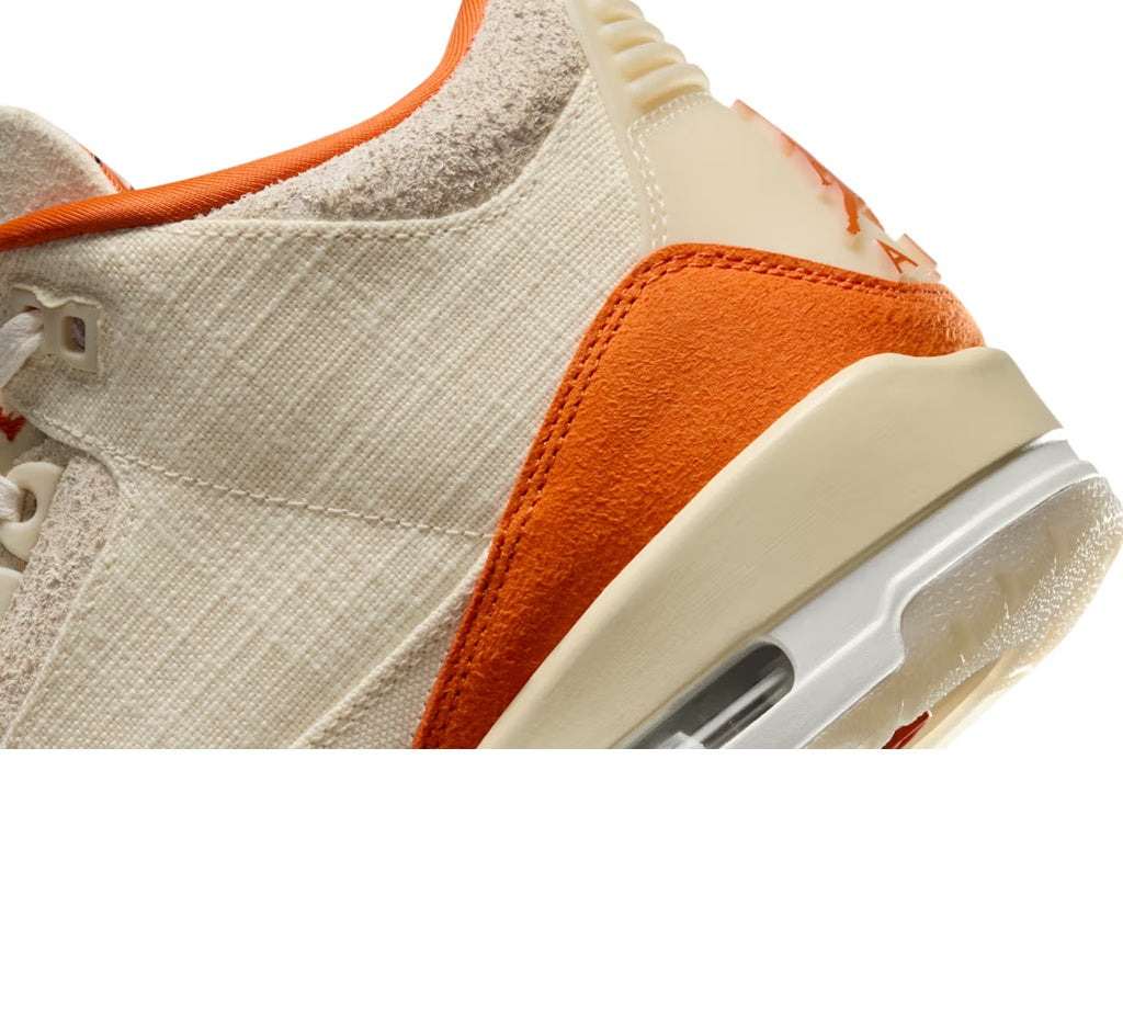 Women's Jordan 3 Retro T Fossil/Starfish-Sail (IH7694 200)