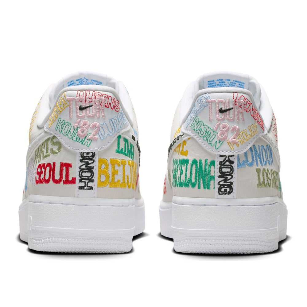 Men's Nike Air Force 1 '07 LV8 "World Tour" White/White (II1549 100)