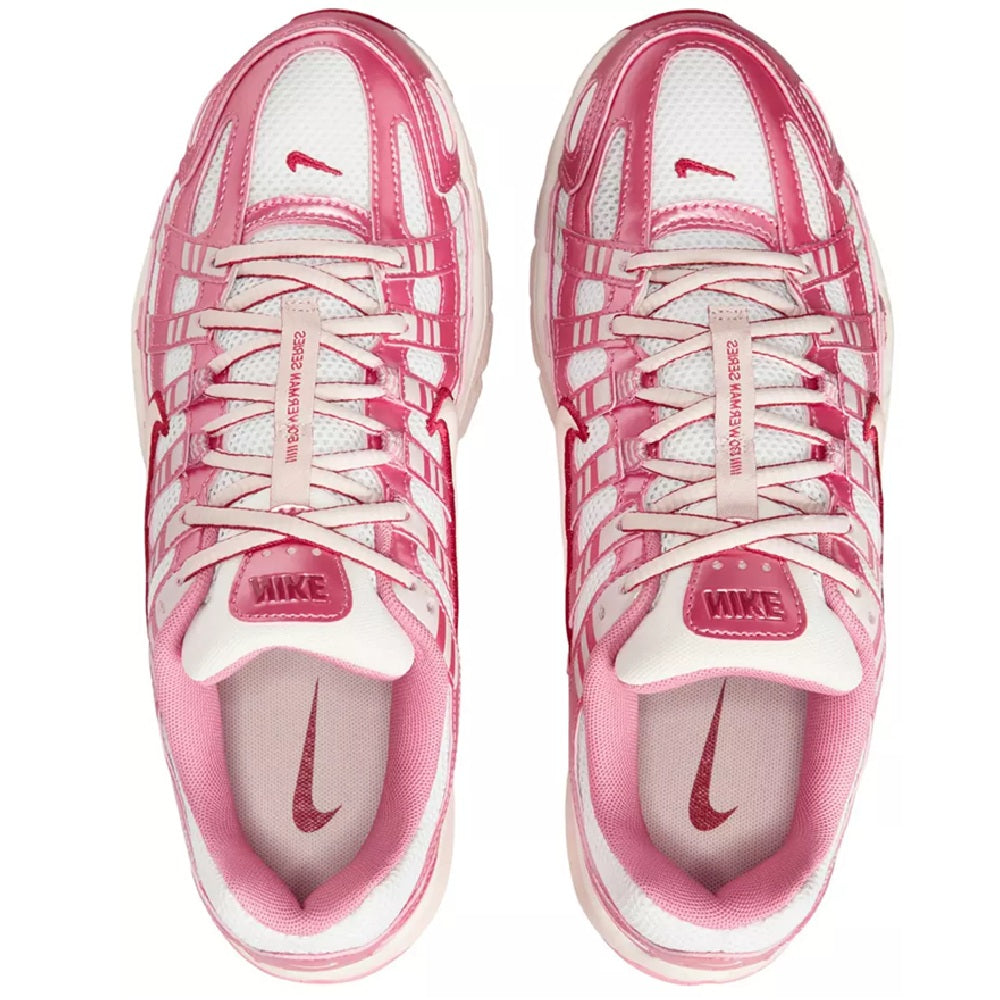 Women's Nike P-6000 Summit White/Silt Red-Peony (IO3496 100)