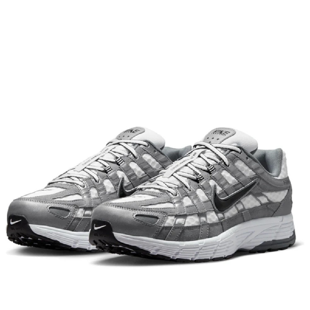 Men's Nike P-6000 White/Black-MTLC Cool Grey (IR2004 100)
