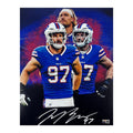 Joey Bosa Signed Color Burst Collage Photo