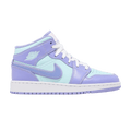 Jordan 1 Mid Purple Aqua (GS)