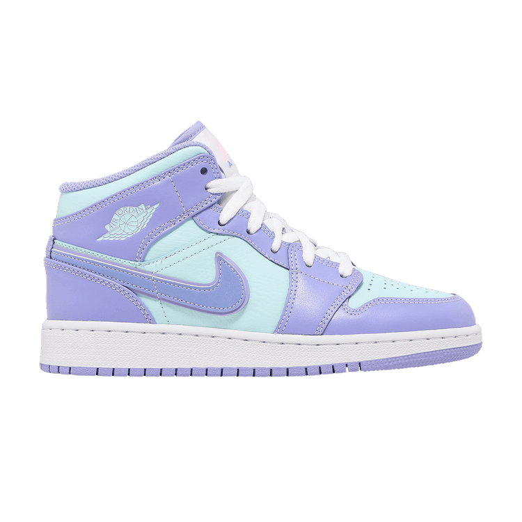 Jordan 1 Mid Purple Aqua (GS)