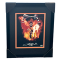 Josh Byrne Signed Color Burst Collage 11x14 Photo Professionally Framed