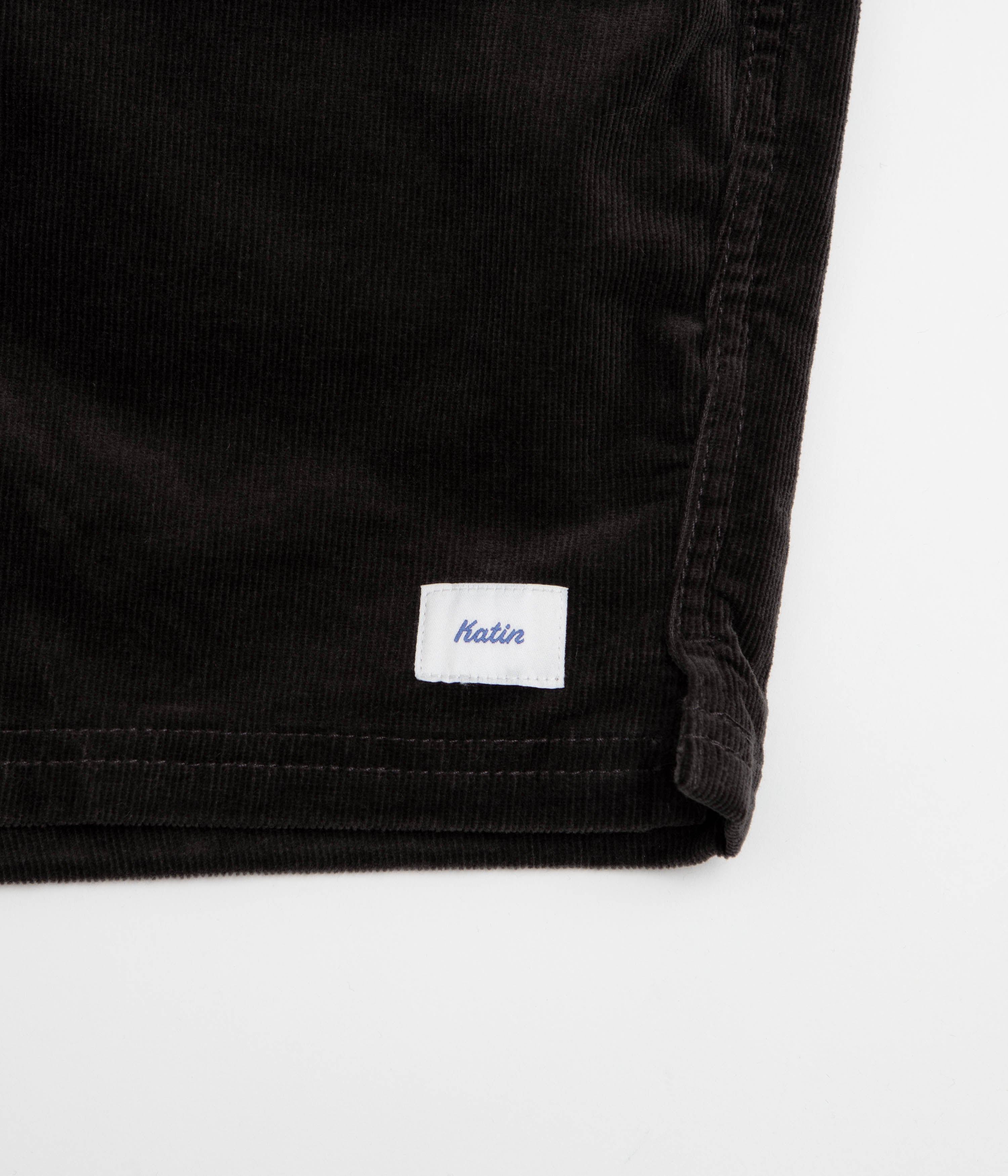 Katin Cord Local Shorts - Black Wash