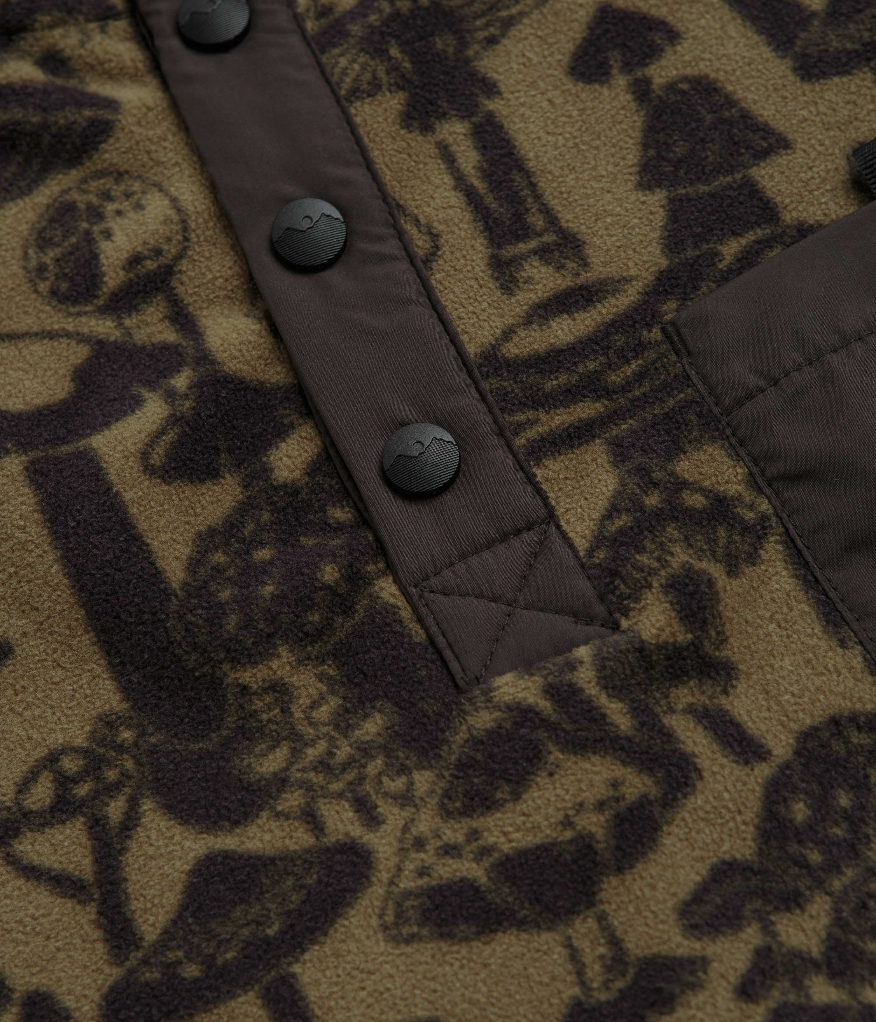 Kavu Teannaway Fleece - Mushroom Seeker