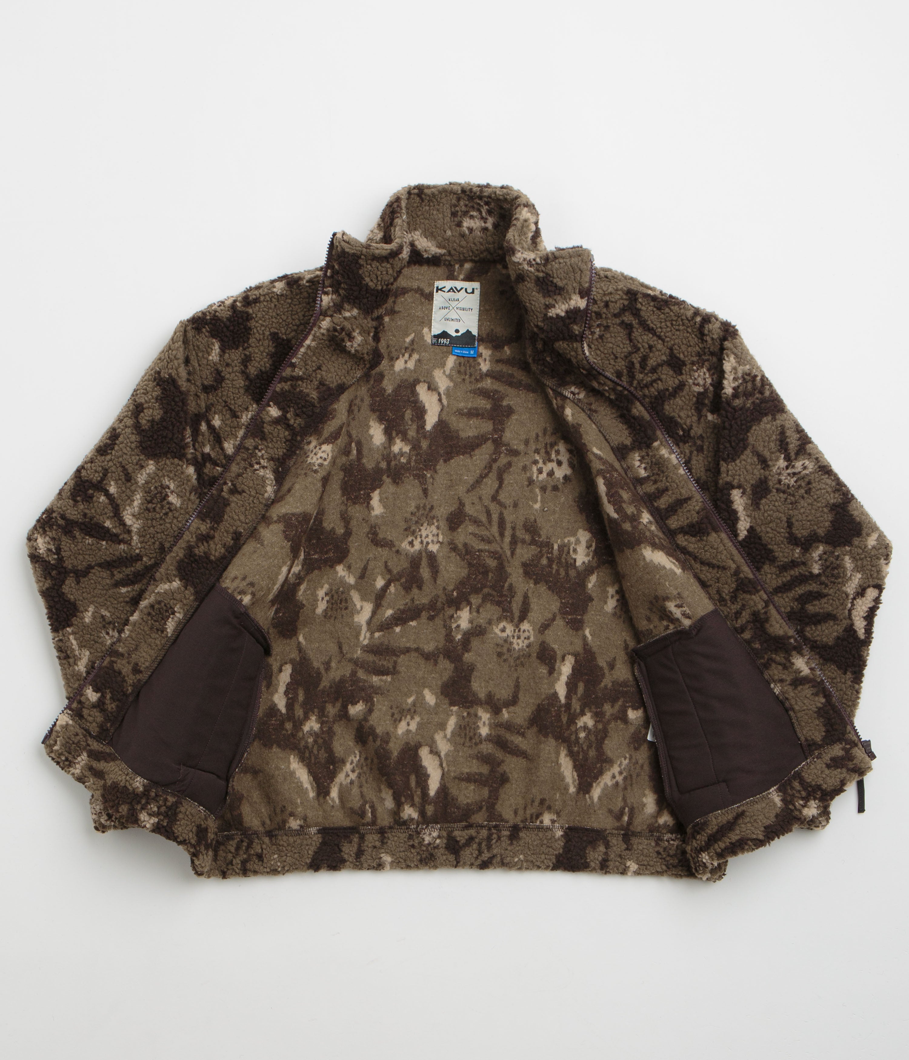 Kavu Womens Loven Fleece - Earth Bloom