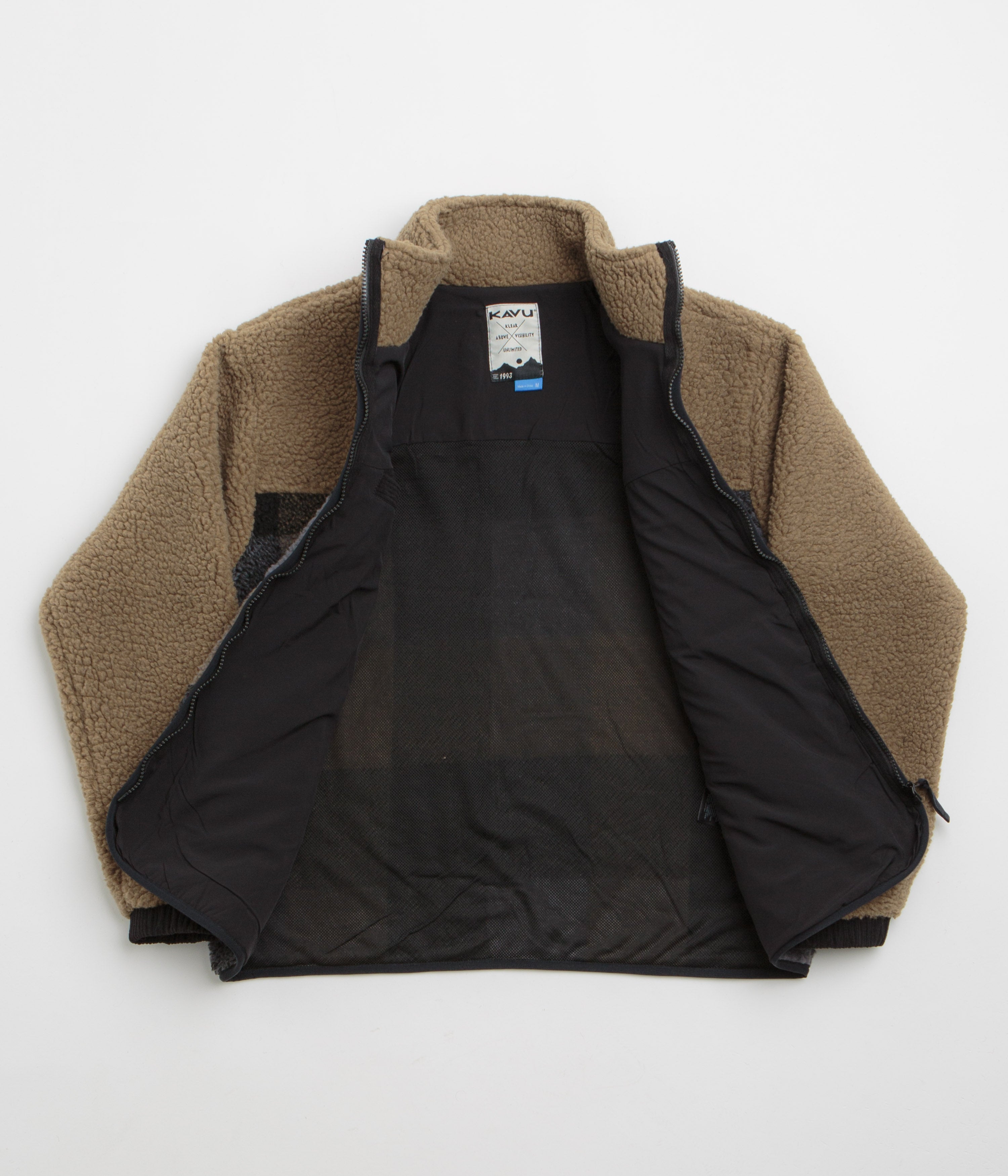 Kavu Womens Willow Creek Fleece - Nightshade Plaid