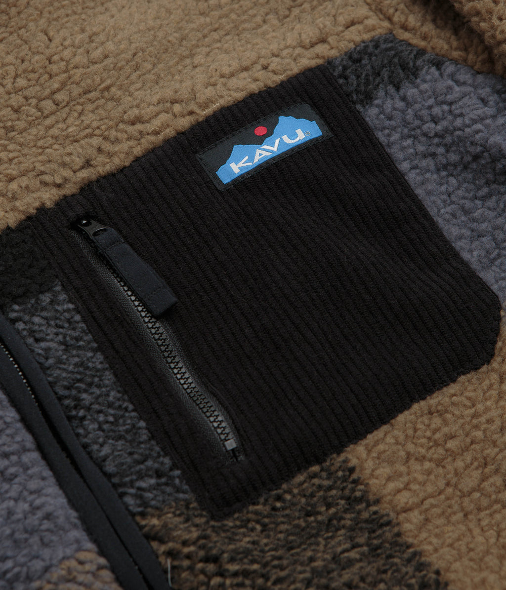 Kavu Womens Willow Creek Fleece - Nightshade Plaid