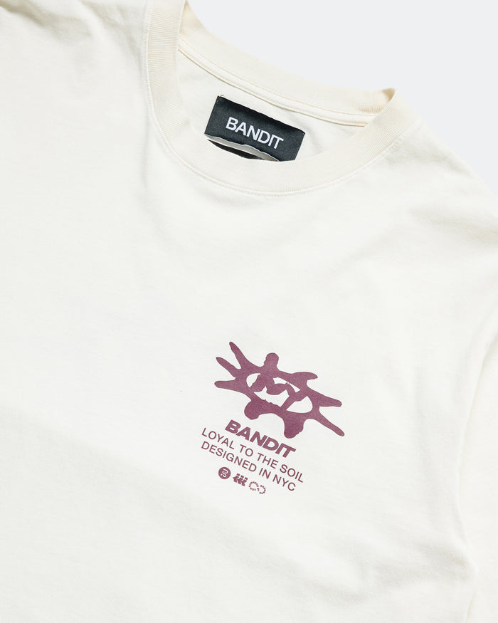 Loyalty to the Soil Cotton Tee - Cream